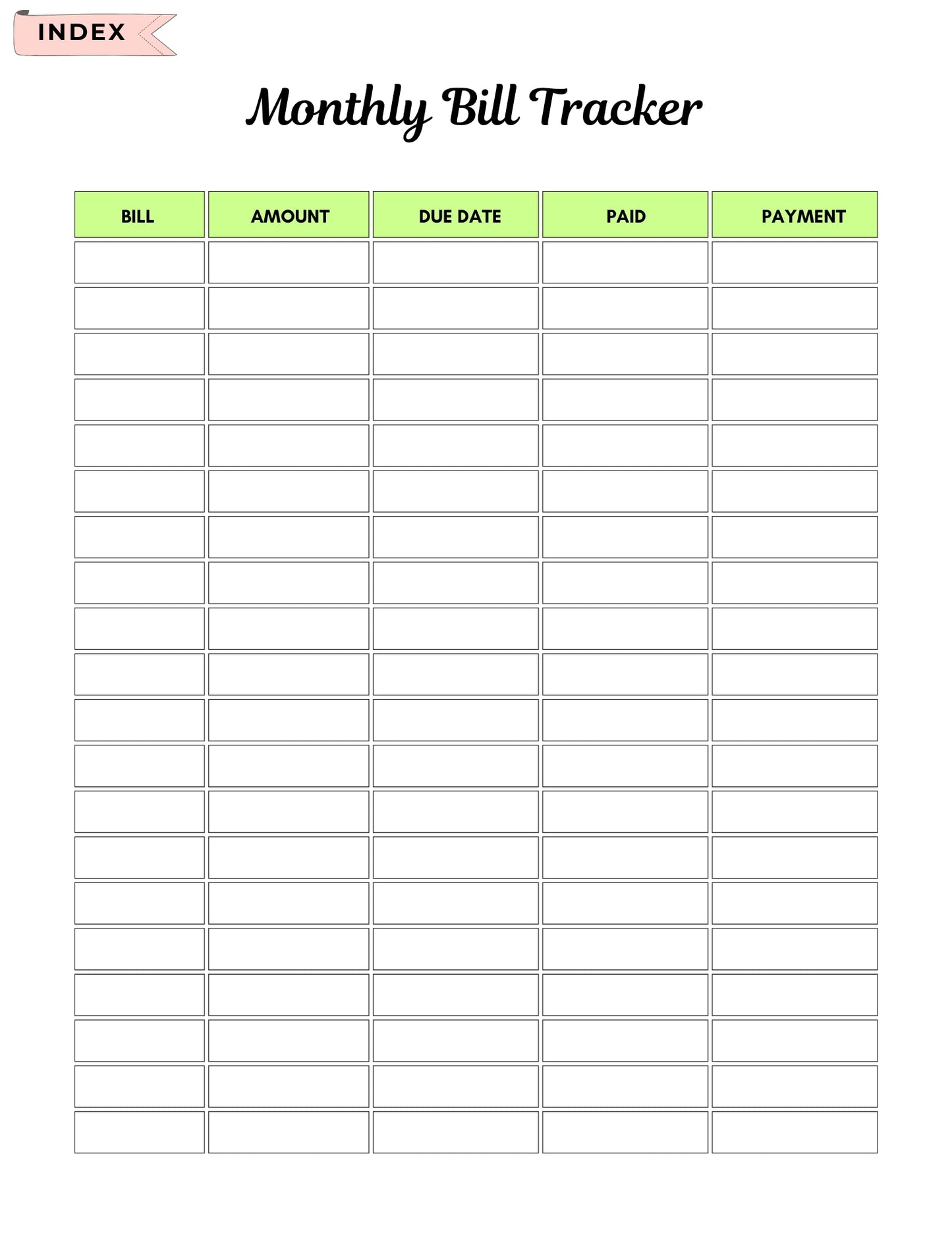 2025 Budget Planner | Master Your Money, Reach Your Goals