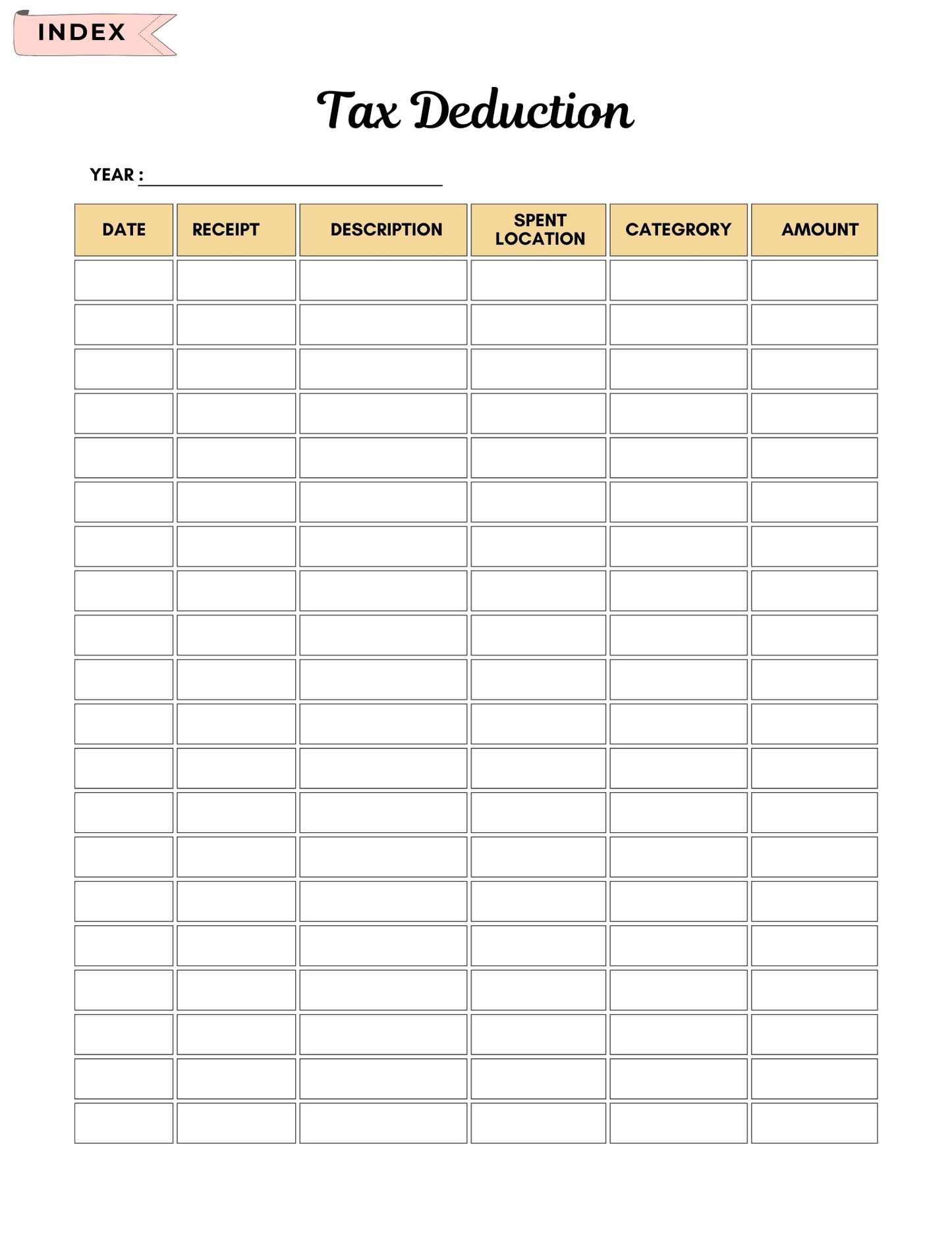 2025 Budget Planner | Master Your Money, Reach Your Goals
