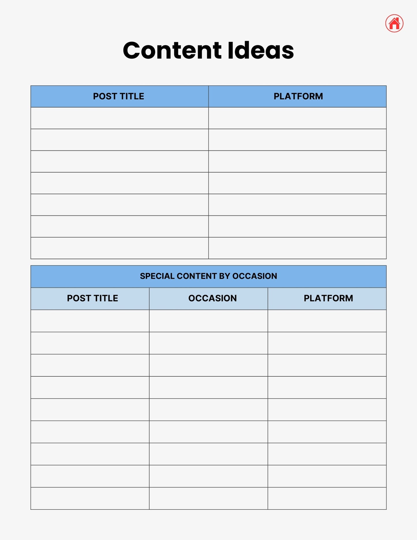 2025/26 Social Media Marketing Planner | Ultimate Content, Strategy & Business Tracker