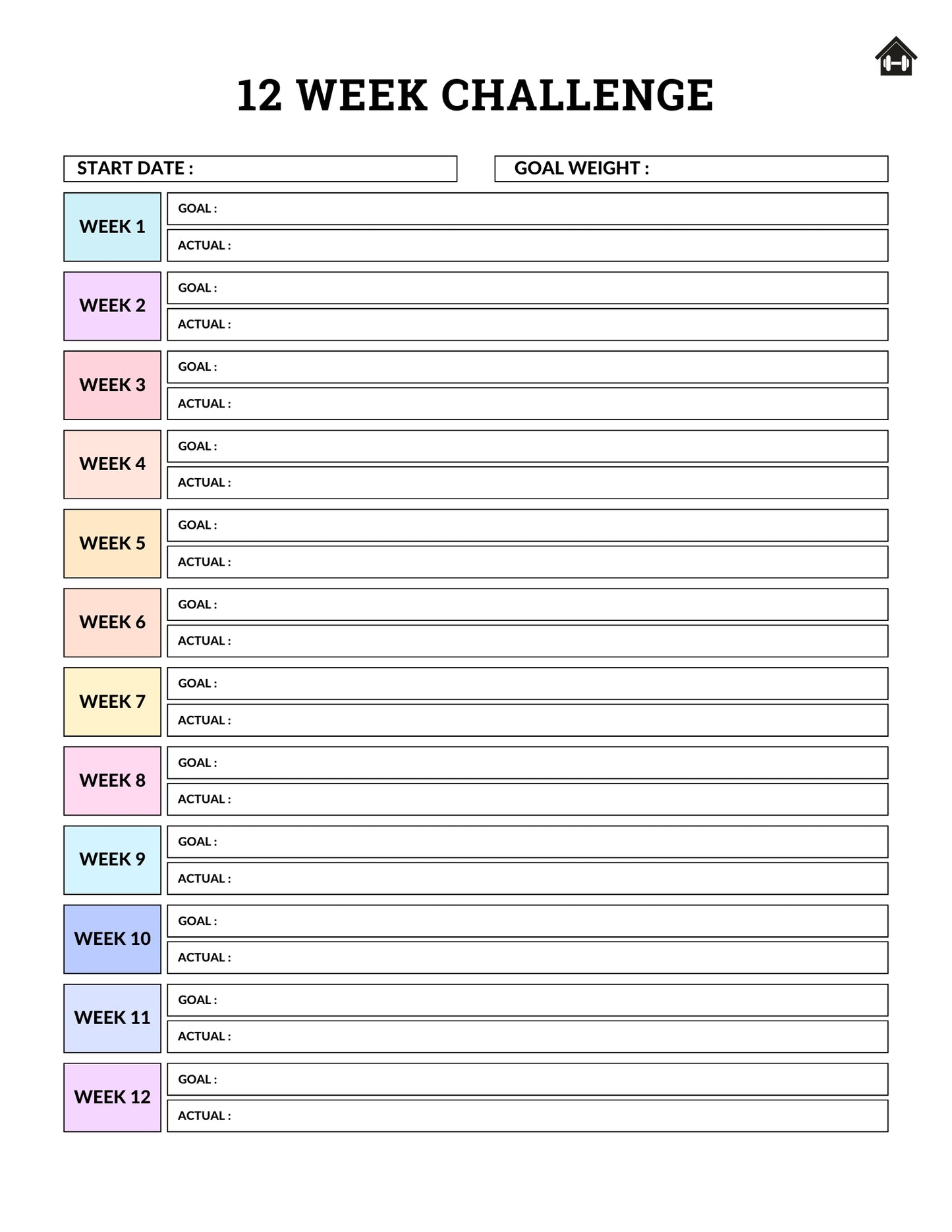 2025 Digital Fitness Planner Bundle | Your Ultimate Health & Wellness Companion