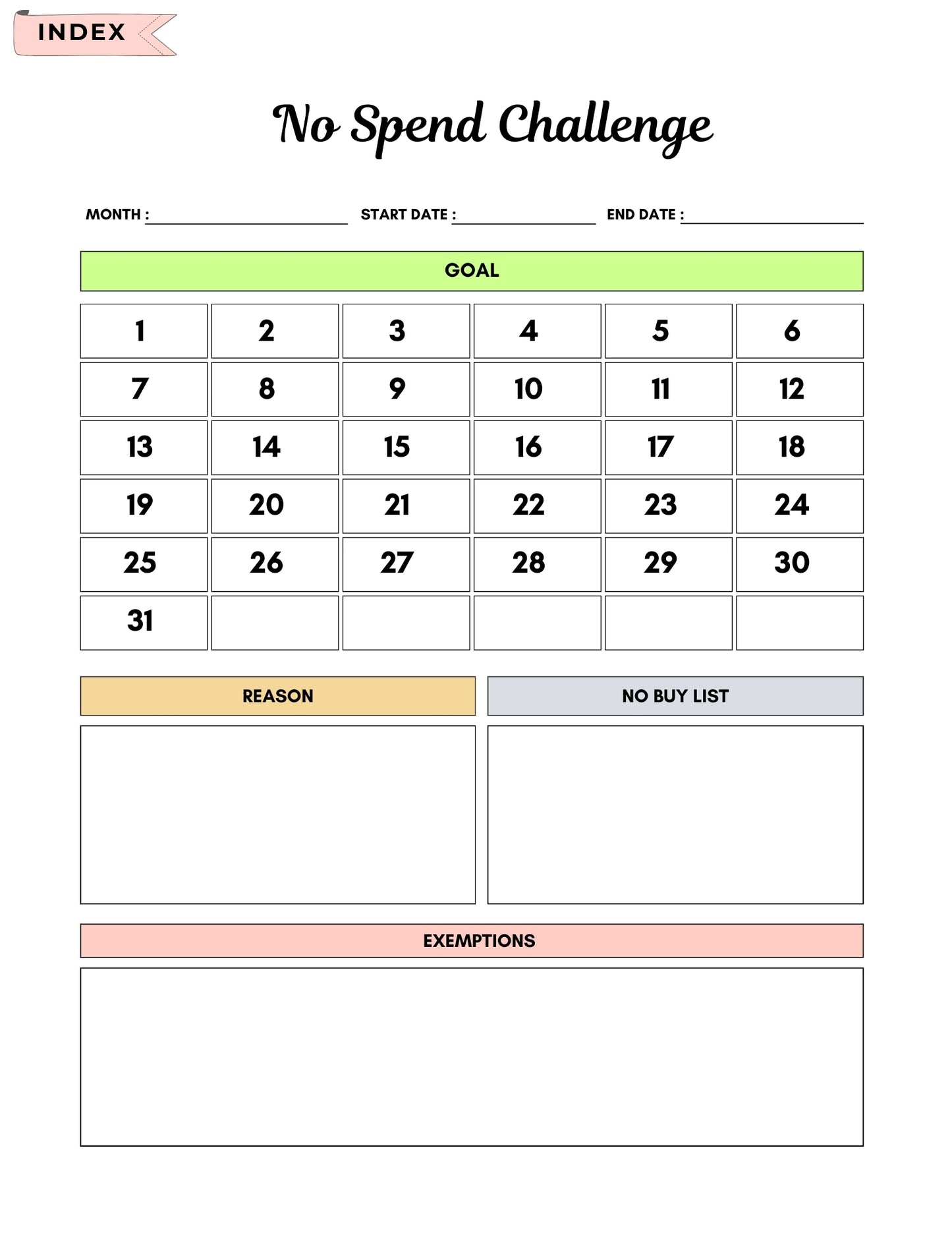 2025 Budget Planner | Master Your Money, Reach Your Goals