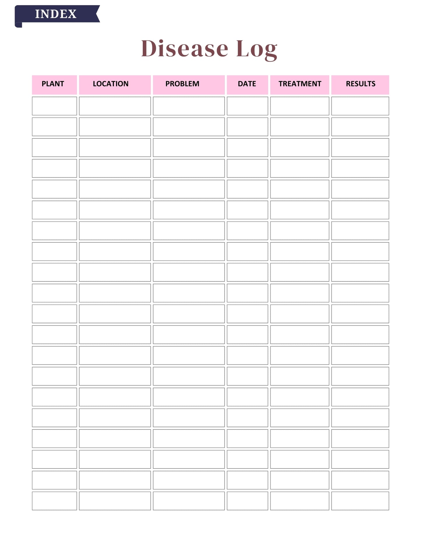 2025–2026 Garden Planner – 81 Pages Digital Download