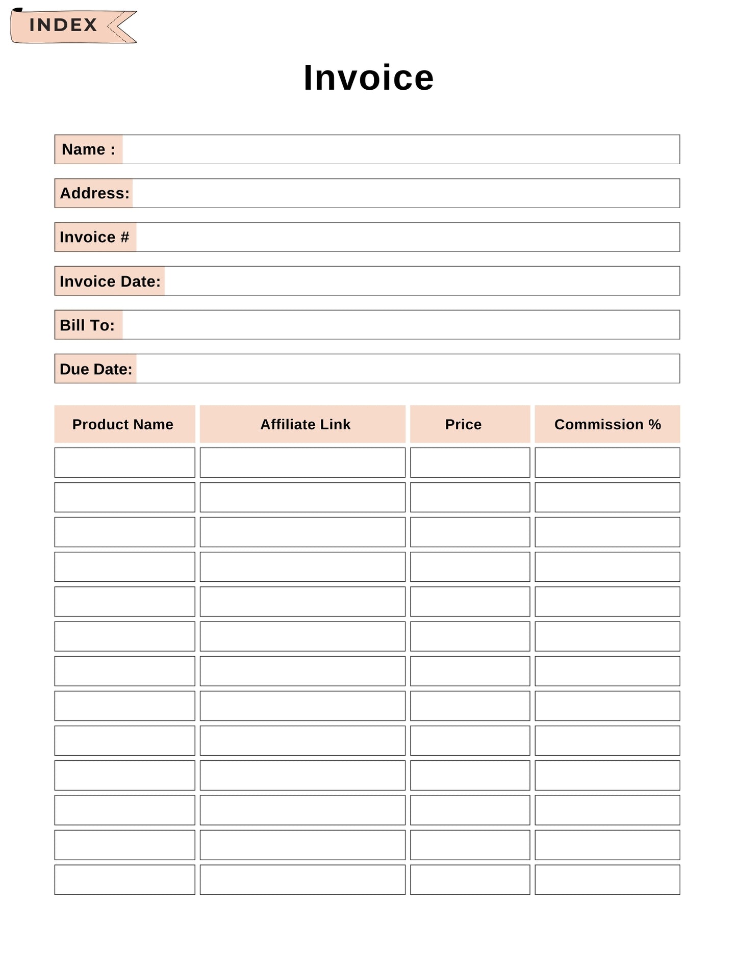 2025 Side Hustle Planner | Business Tracker & Income Organizer for Entrepreneurs