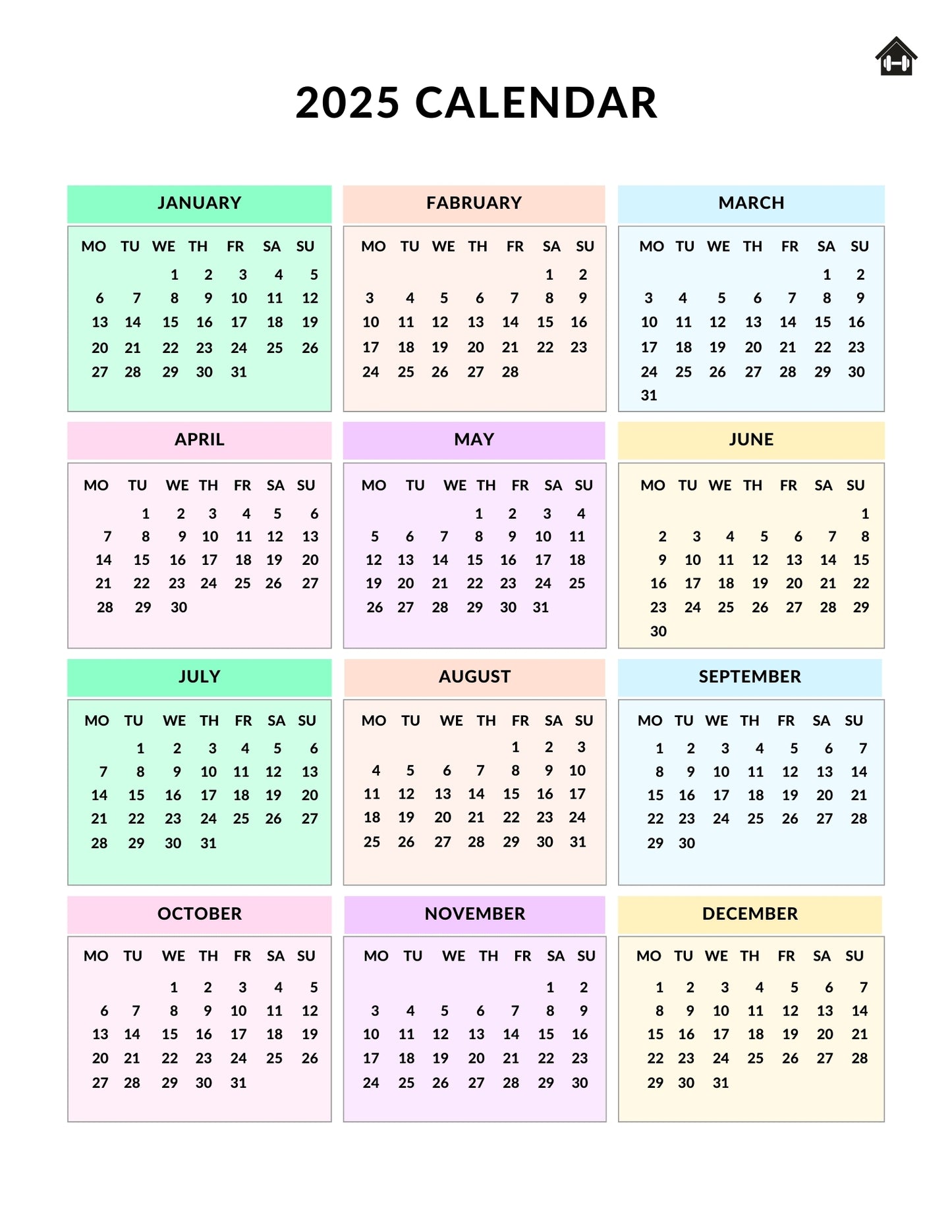 2025 Digital Fitness Planner Bundle | Your Ultimate Health & Wellness Companion
