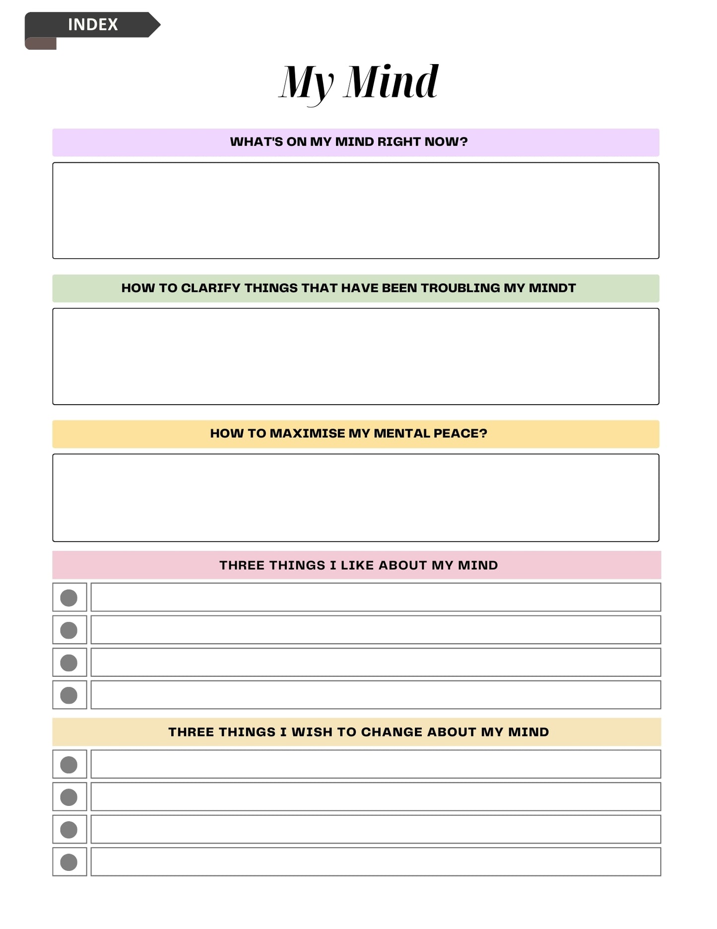 2025 Digital Manifestation Journal | Align Your Mind, Manifest Your Future | Planner