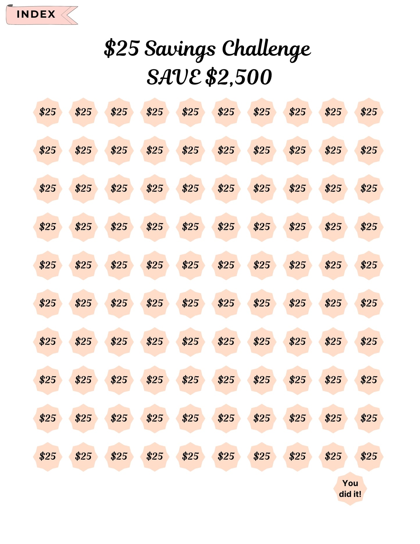 2025 Budget Planner | Master Your Money, Reach Your Goals