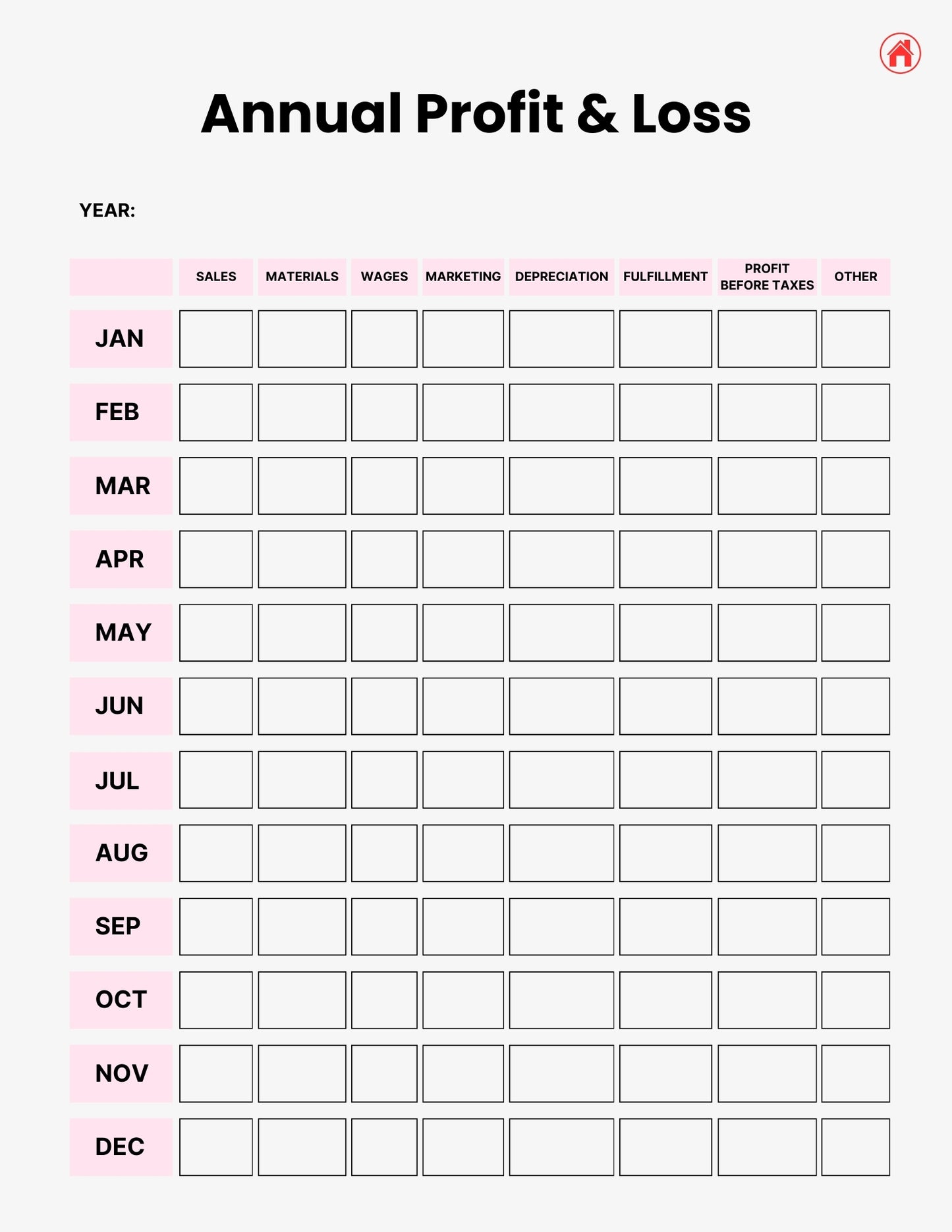 2025/26 Social Media Marketing Planner | Ultimate Content, Strategy & Business Tracker