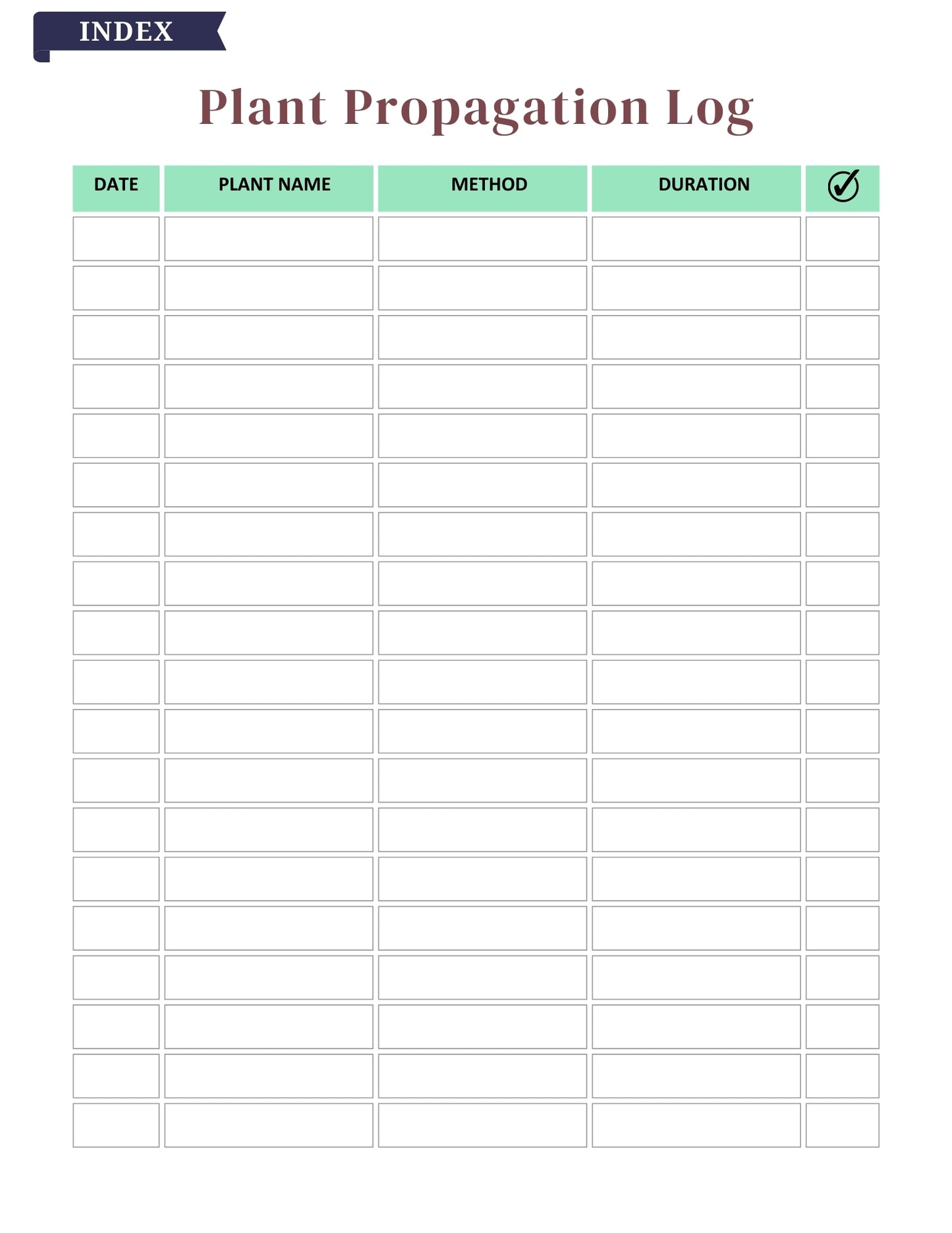 2025–2026 Garden Planner – 81 Pages Digital Download