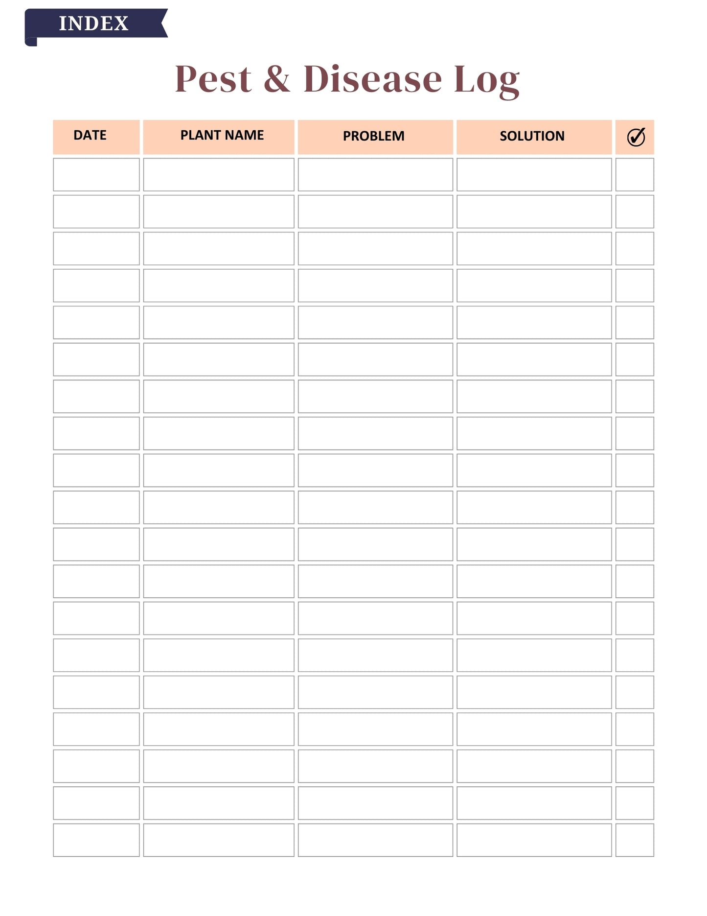 2025–2026 Garden Planner – 81 Pages Digital Download