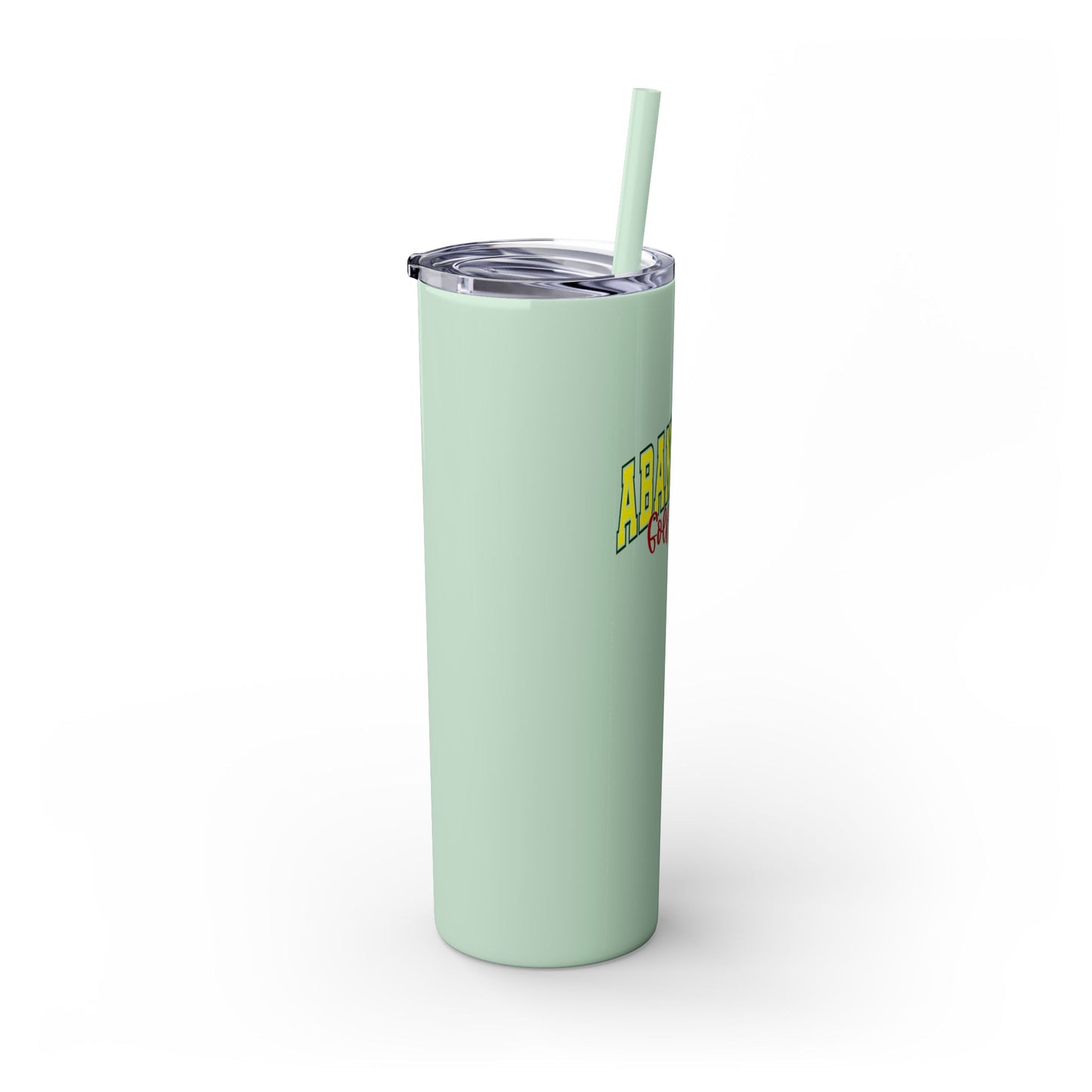 Abandoned Golf Wife - Skinny Tumbler w/Straw