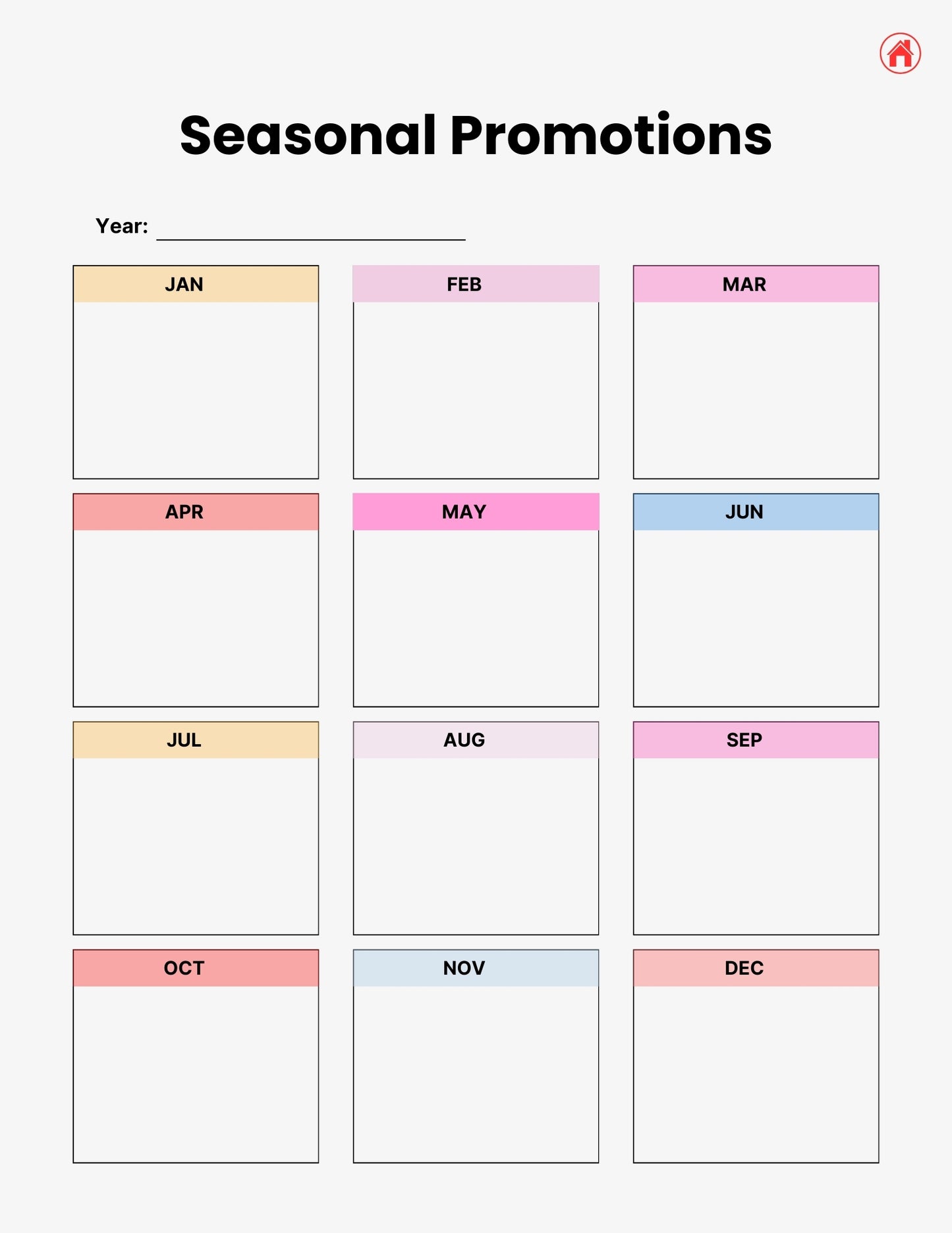 2025/26 Social Media Marketing Planner | Ultimate Content, Strategy & Business Tracker