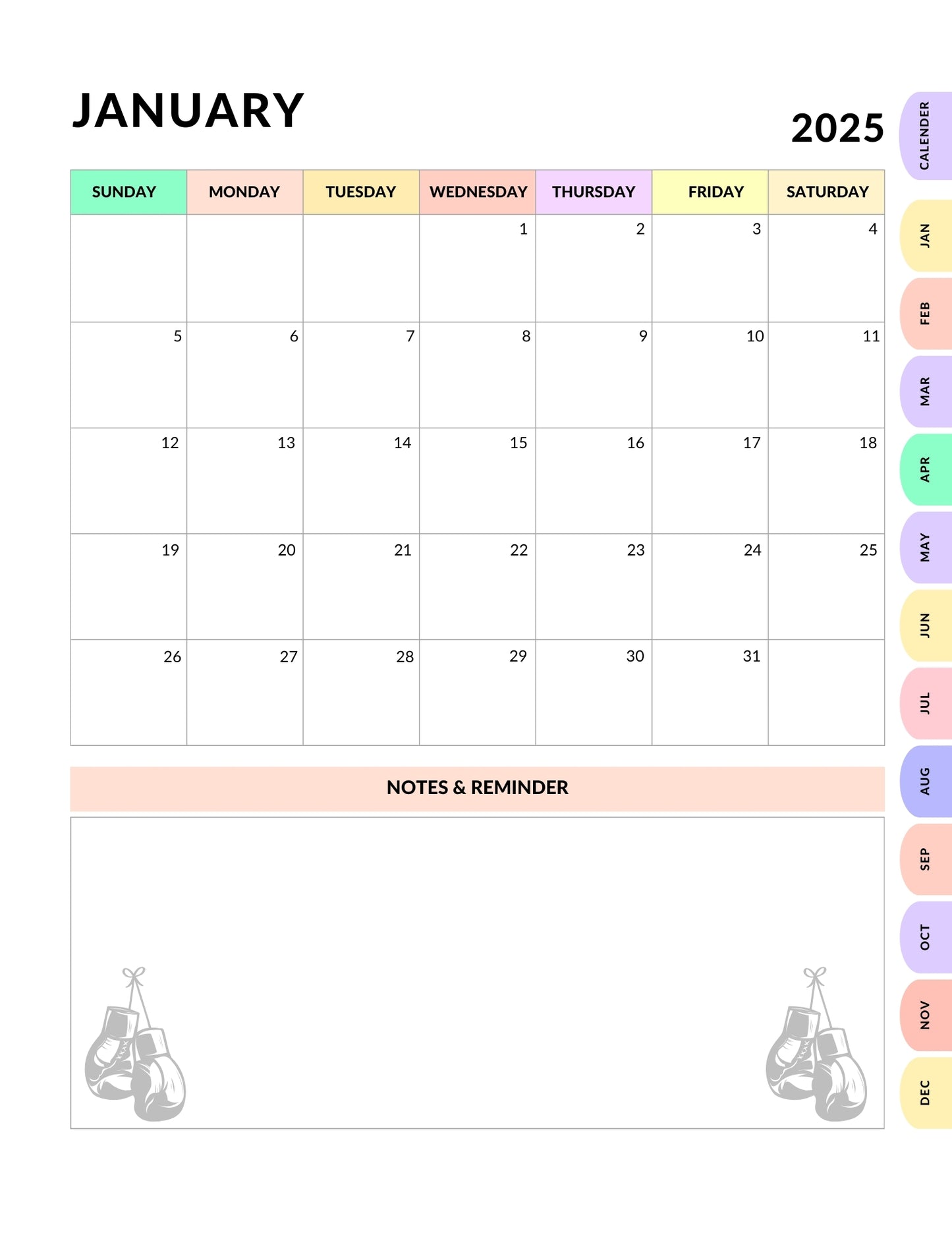 2025 Digital Fitness Planner Bundle | Your Ultimate Health & Wellness Companion