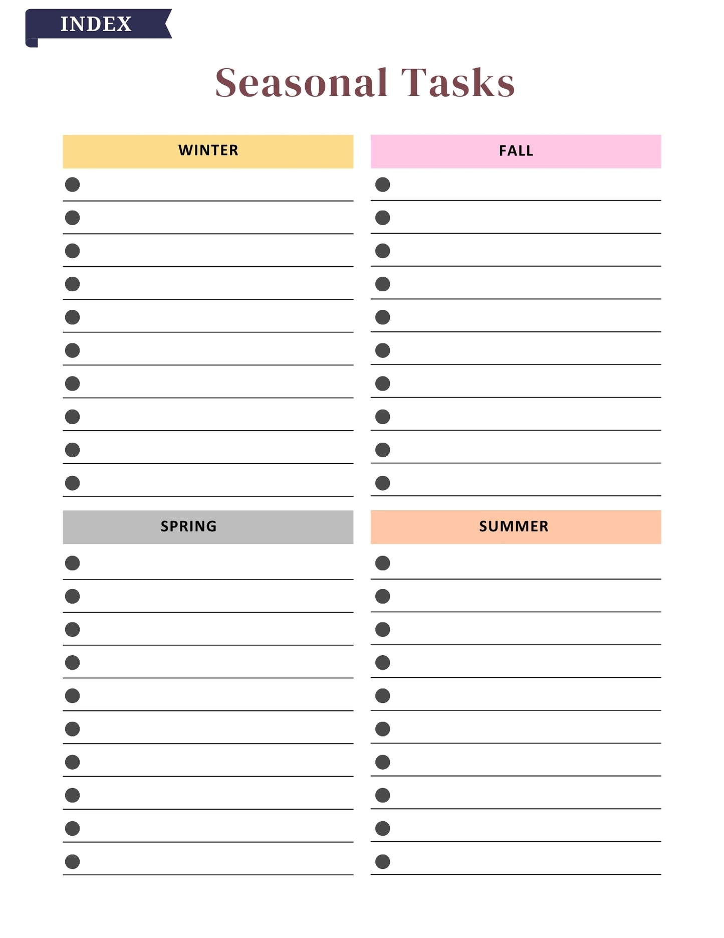 2025–2026 Garden Planner – 81 Pages Digital Download