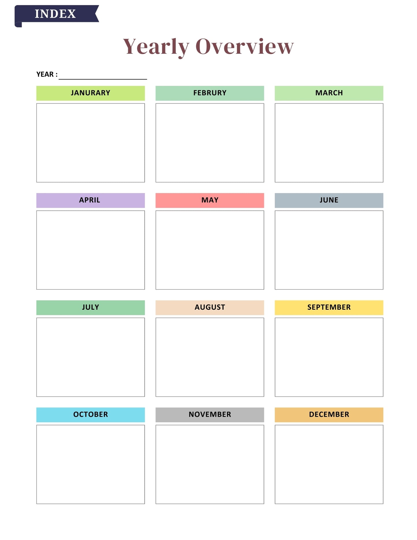 2025–2026 Garden Planner – 81 Pages Digital Download