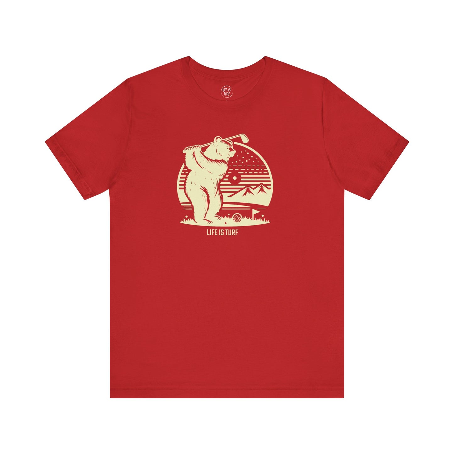 Golfing Bear - Tee