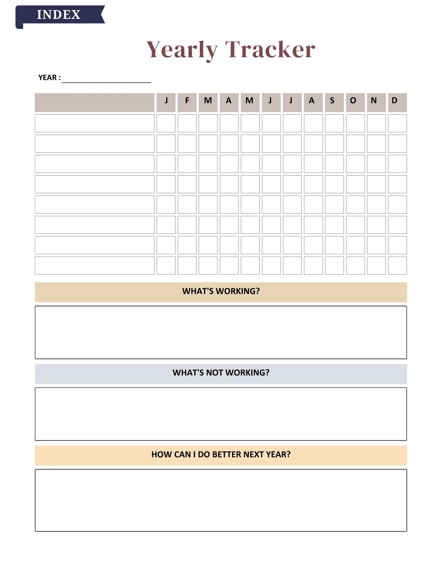 2025–2026 Garden Planner – 81 Pages Digital Download