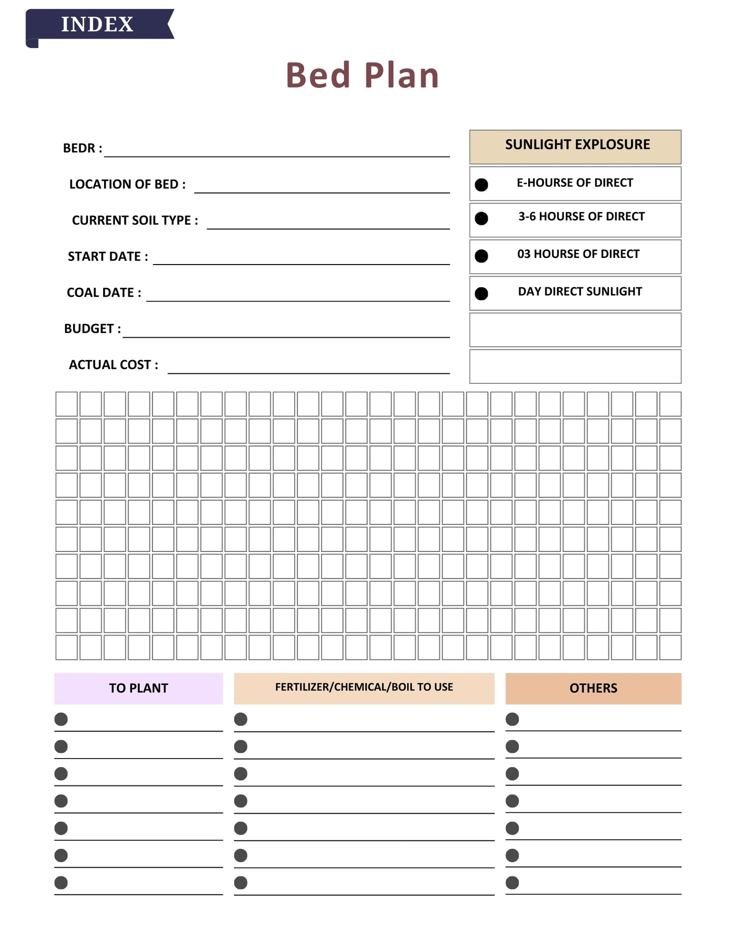 2025–2026 Garden Planner – 81 Pages Digital Download