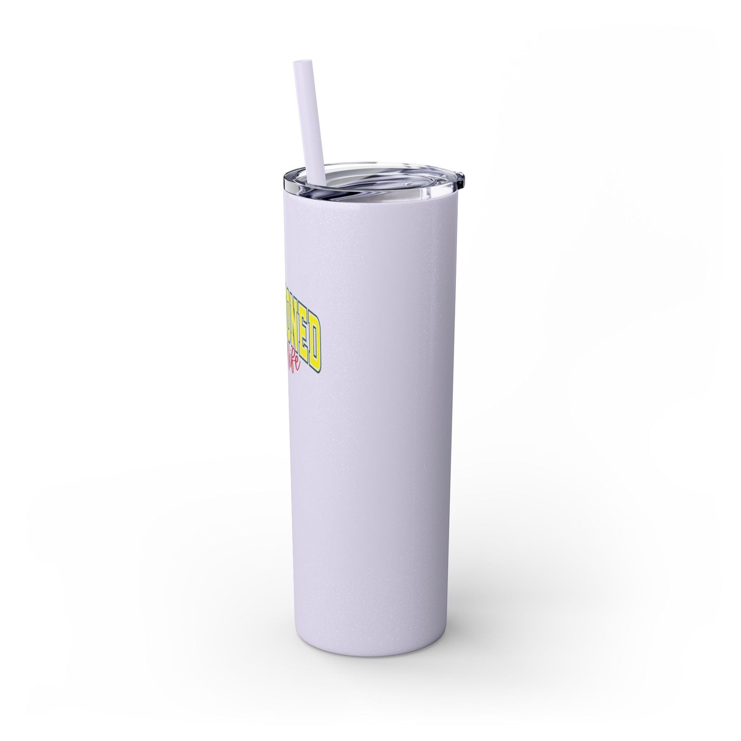 Abandoned Golf Wife - Skinny Tumbler w/Straw