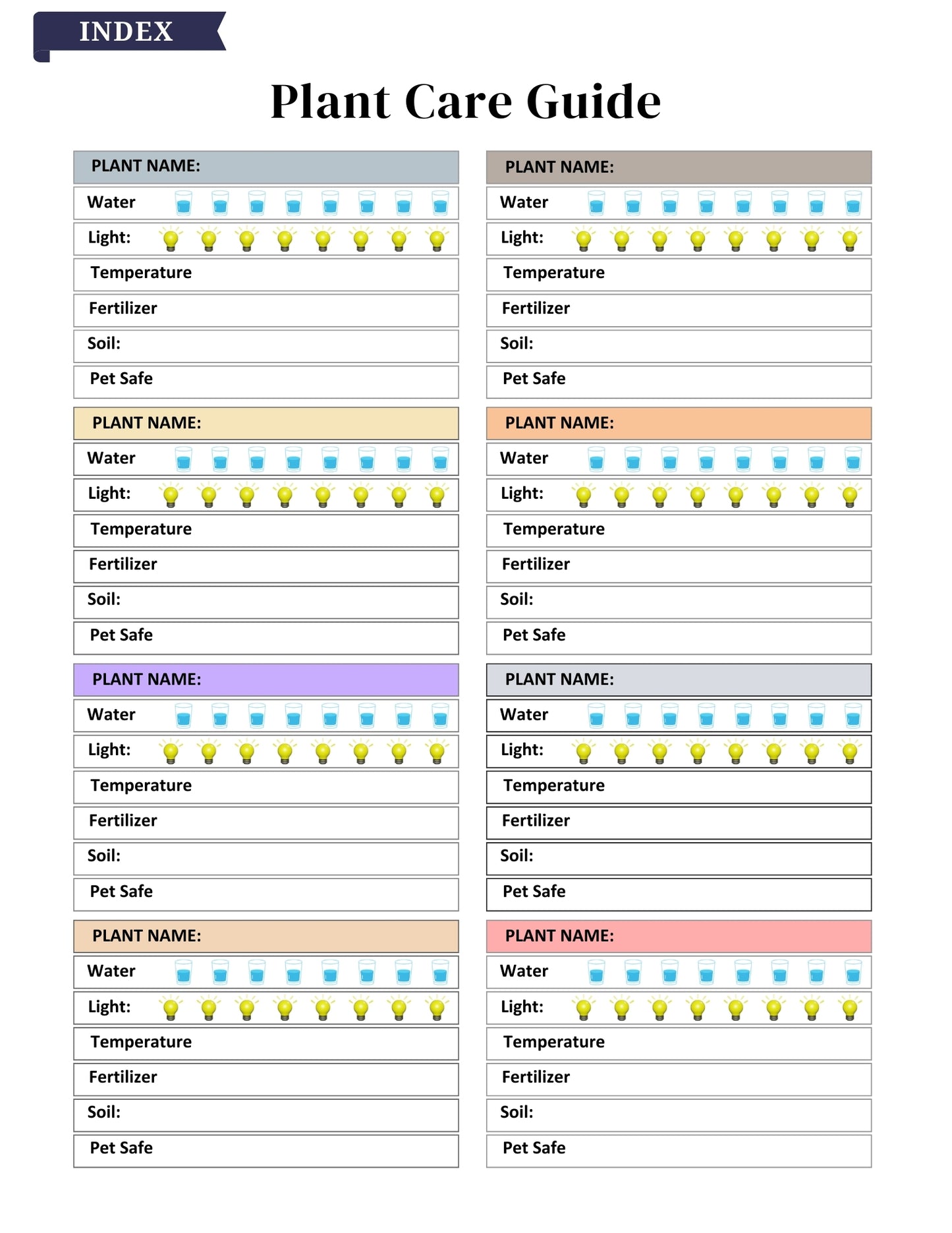 2025–2026 Garden Planner – 81 Pages Digital Download