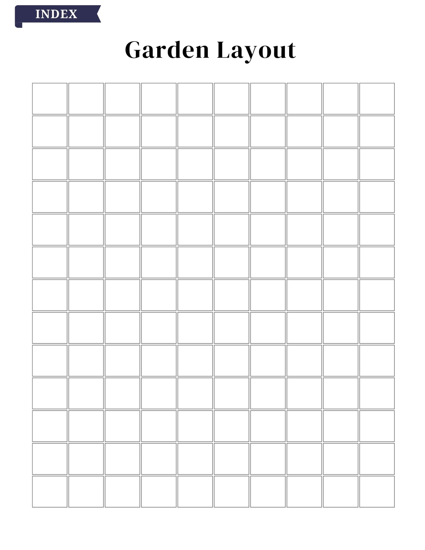 2025–2026 Garden Planner – 81 Pages Digital Download