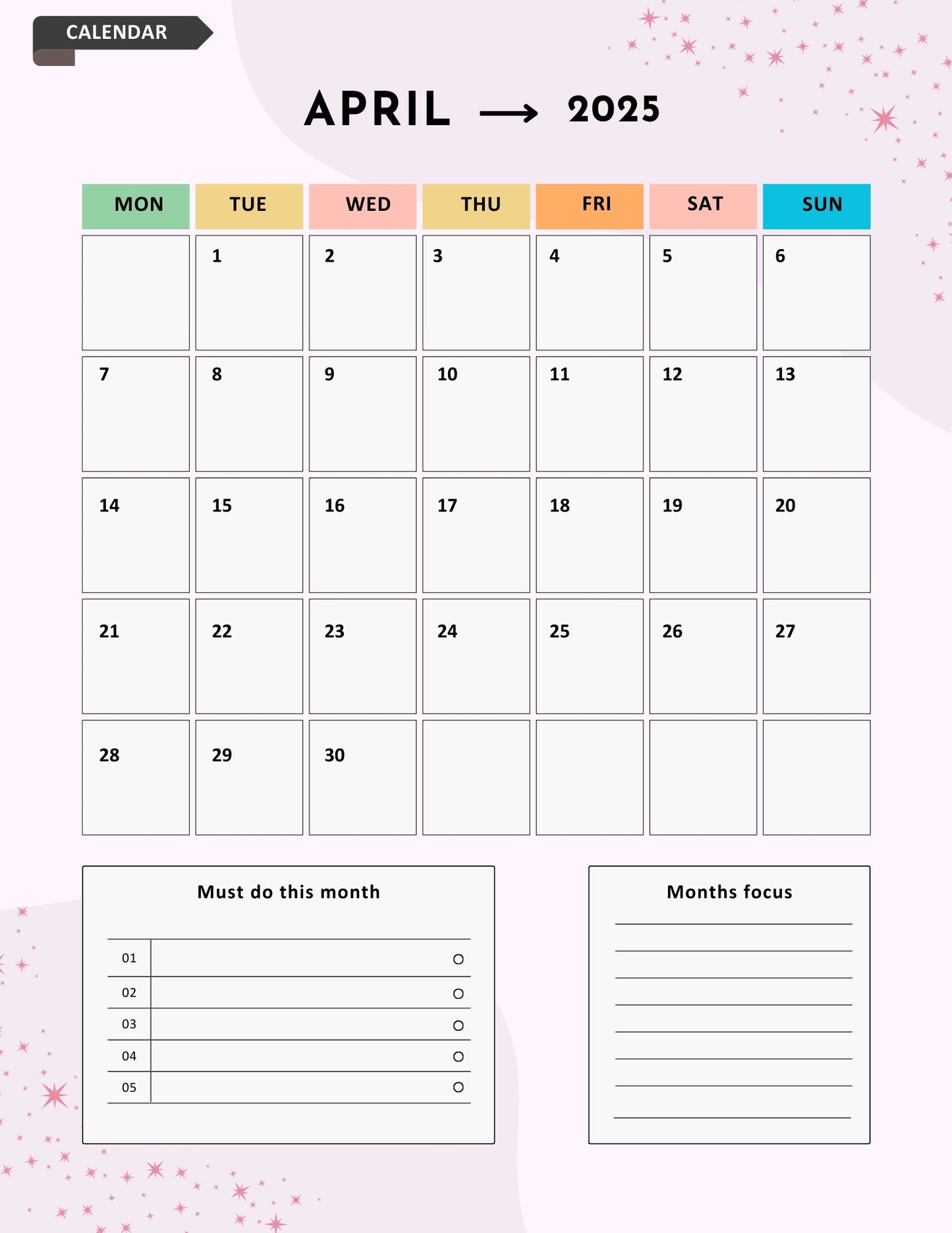 2025 Mom’s Digital Planner | Organize Life with Ease, One Day at a Time