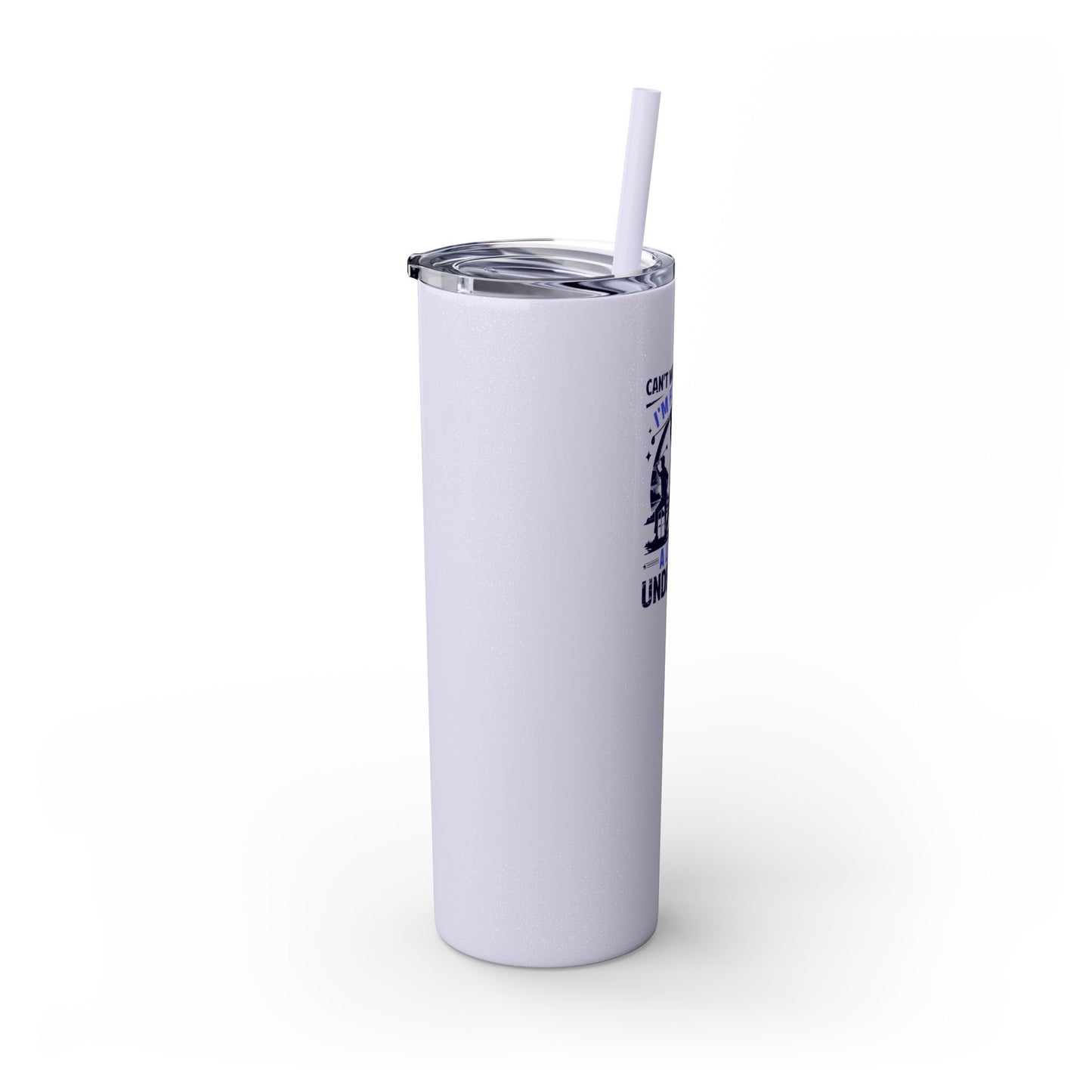 Under Par - Skinny Tumbler w/Straw
