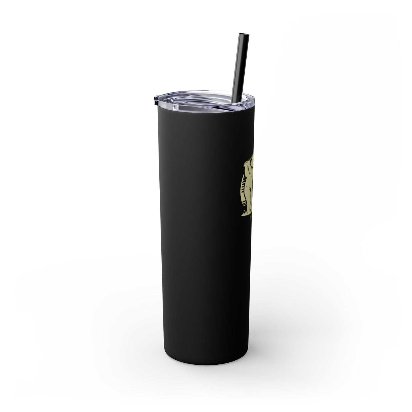 Bear Golf - Skinny Tumbler w/Straw