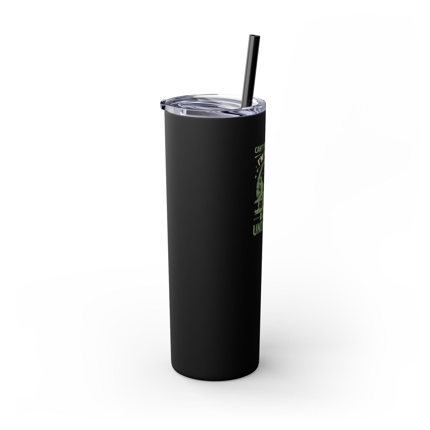 Under Par - Skinny Tumbler w/Straw