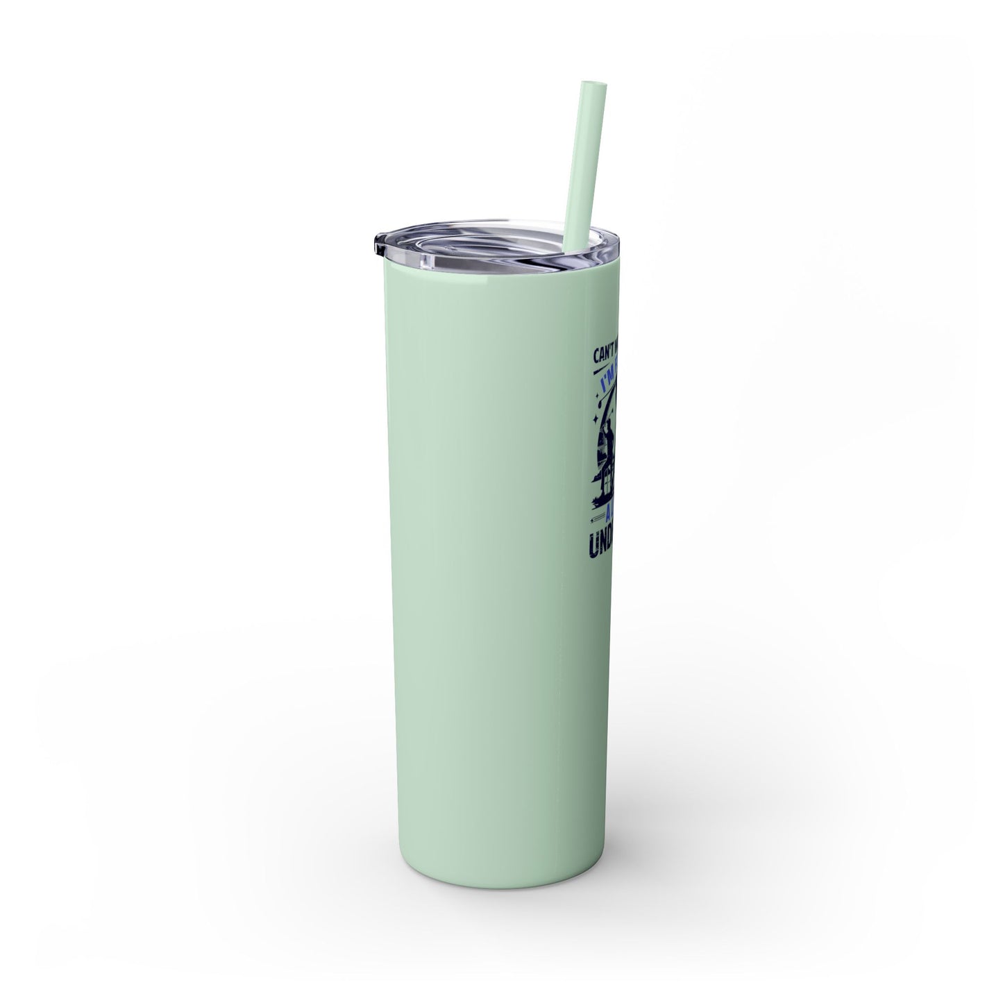 Under Par - Skinny Tumbler w/Straw