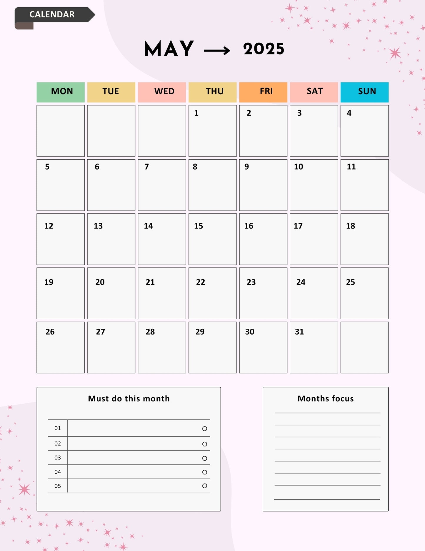 2025 Mom’s Digital Planner | Organize Life with Ease, One Day at a Time