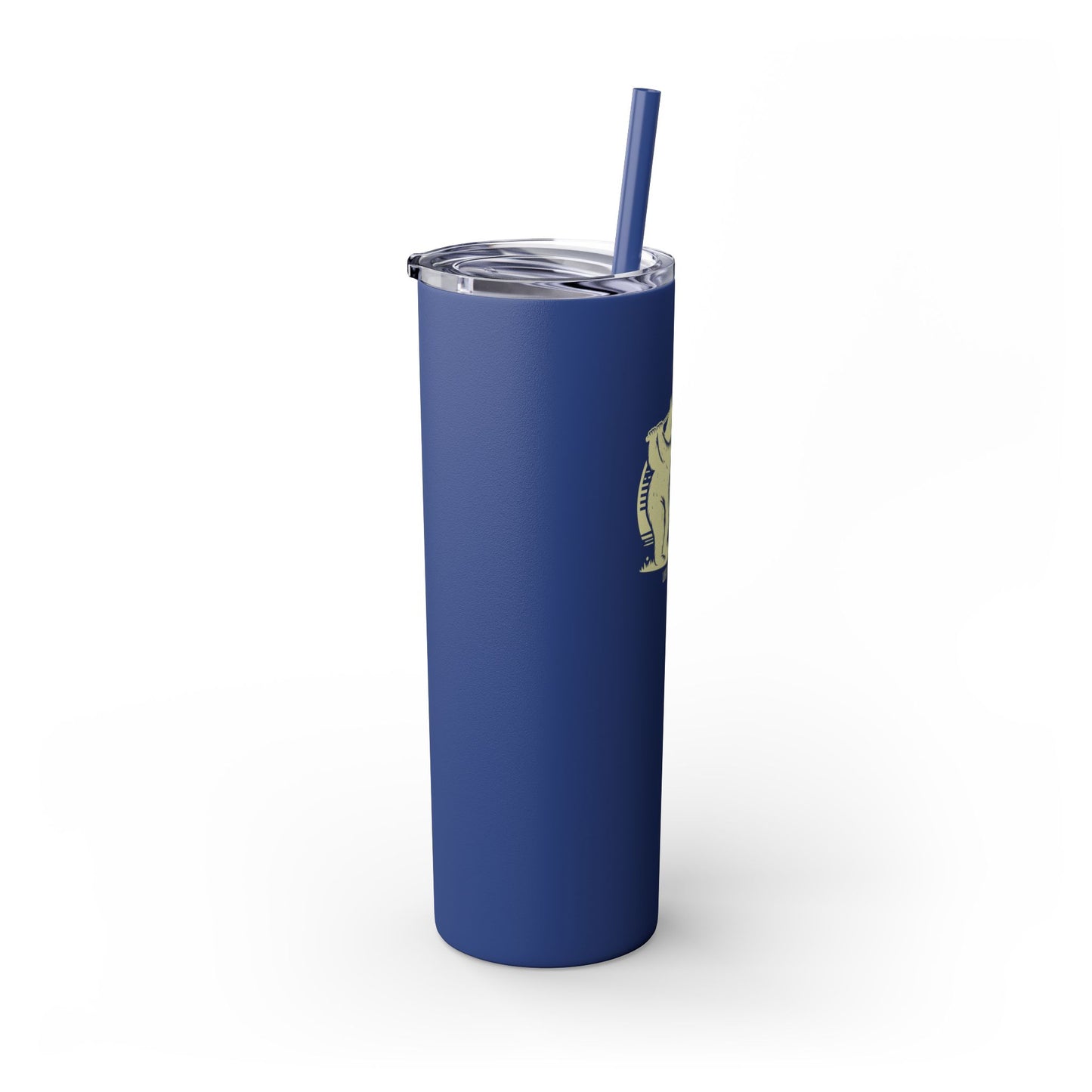 Bear Golf - Skinny Tumbler w/Straw
