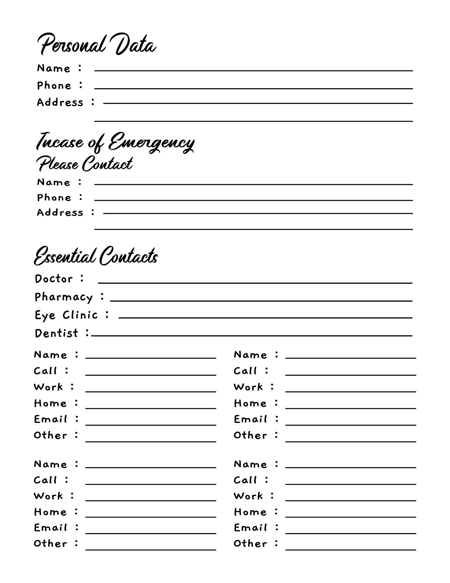 2025 Lawn Care Client Log Book Planner | 150 Pages | Service Record Organizer for Landscaping Professionals Digital Download