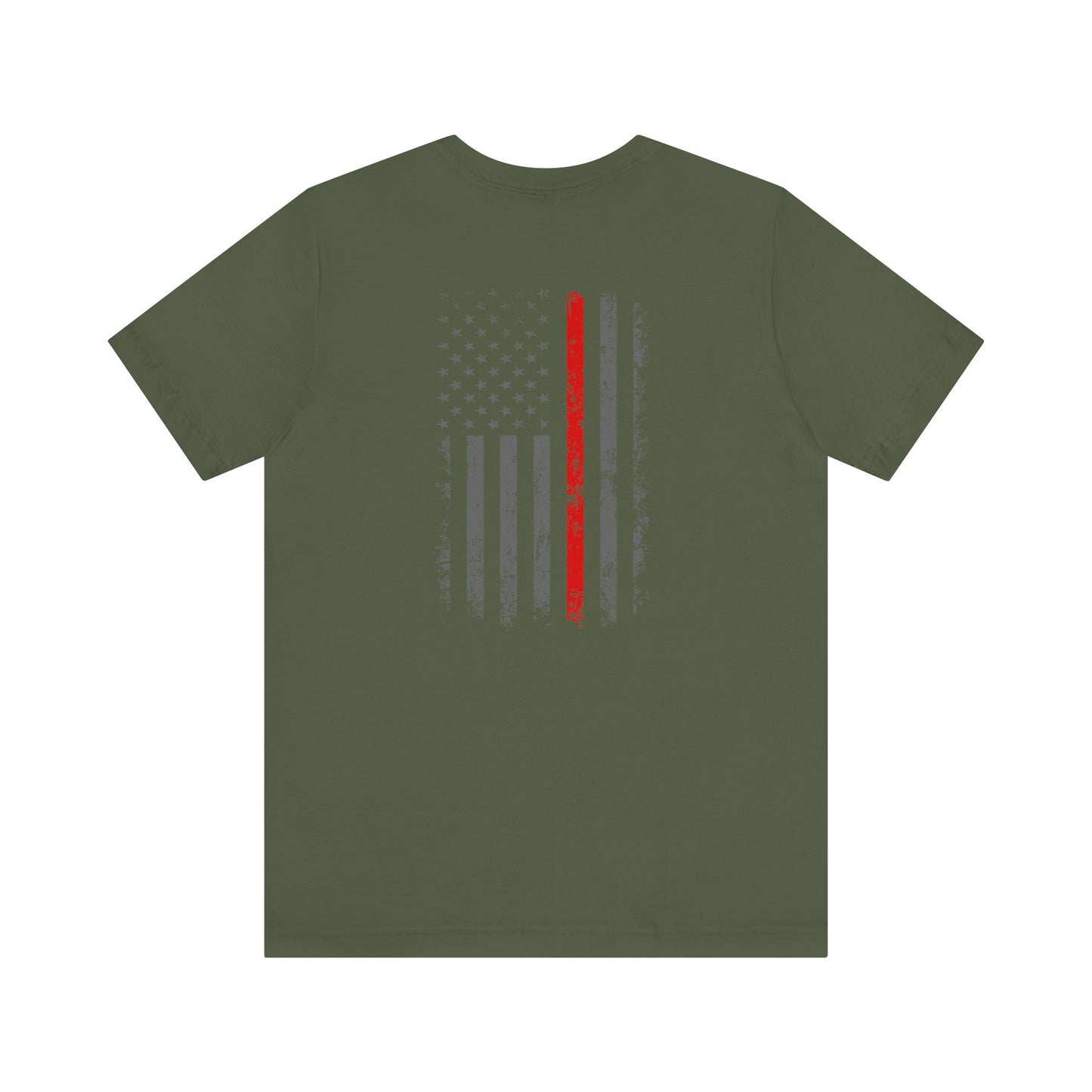 Firefighter Thin Red Line  - Tee