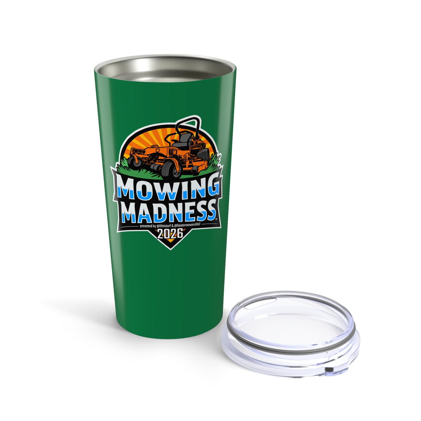 Mowing Madness 2026 – 20oz Tumbler