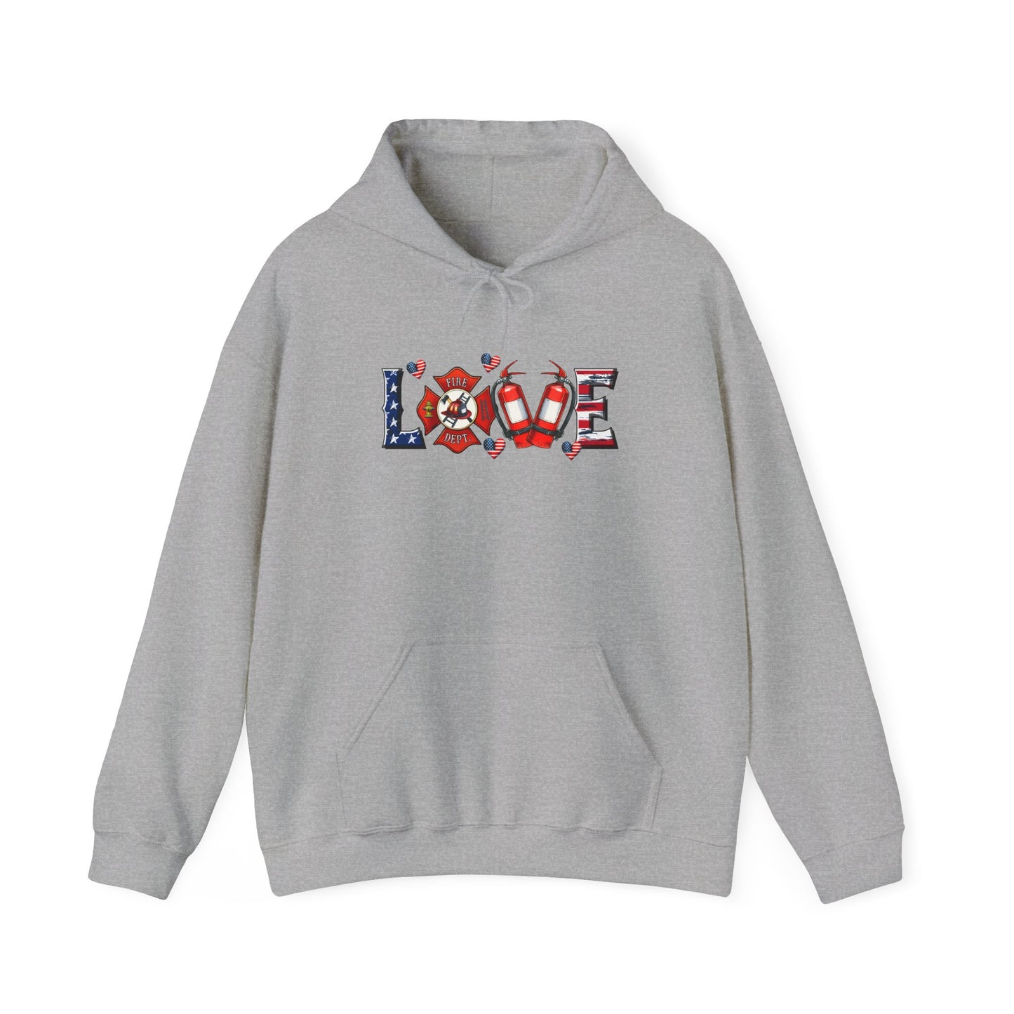 Firefighter Love - Hoodie