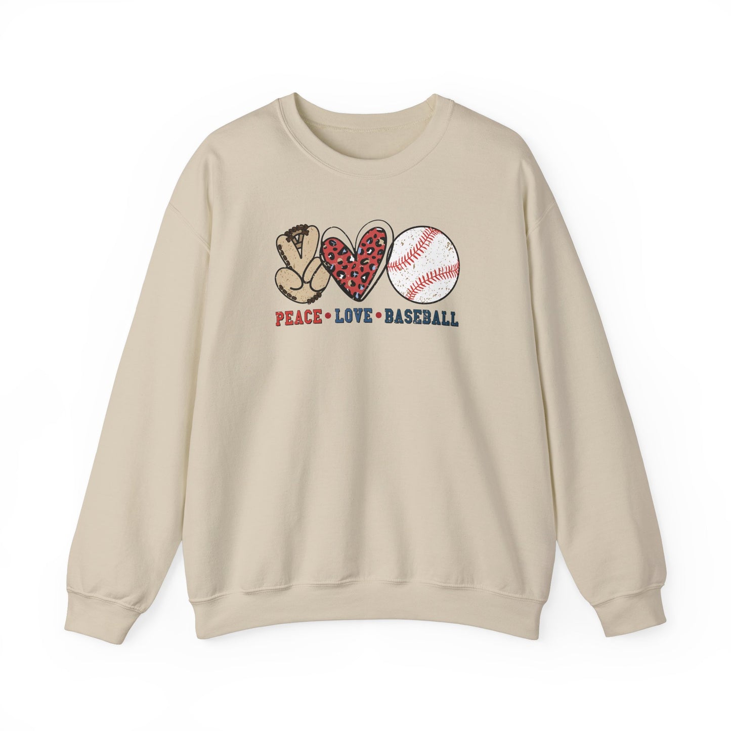 Peace, Love & Baseball - Sweatshirt