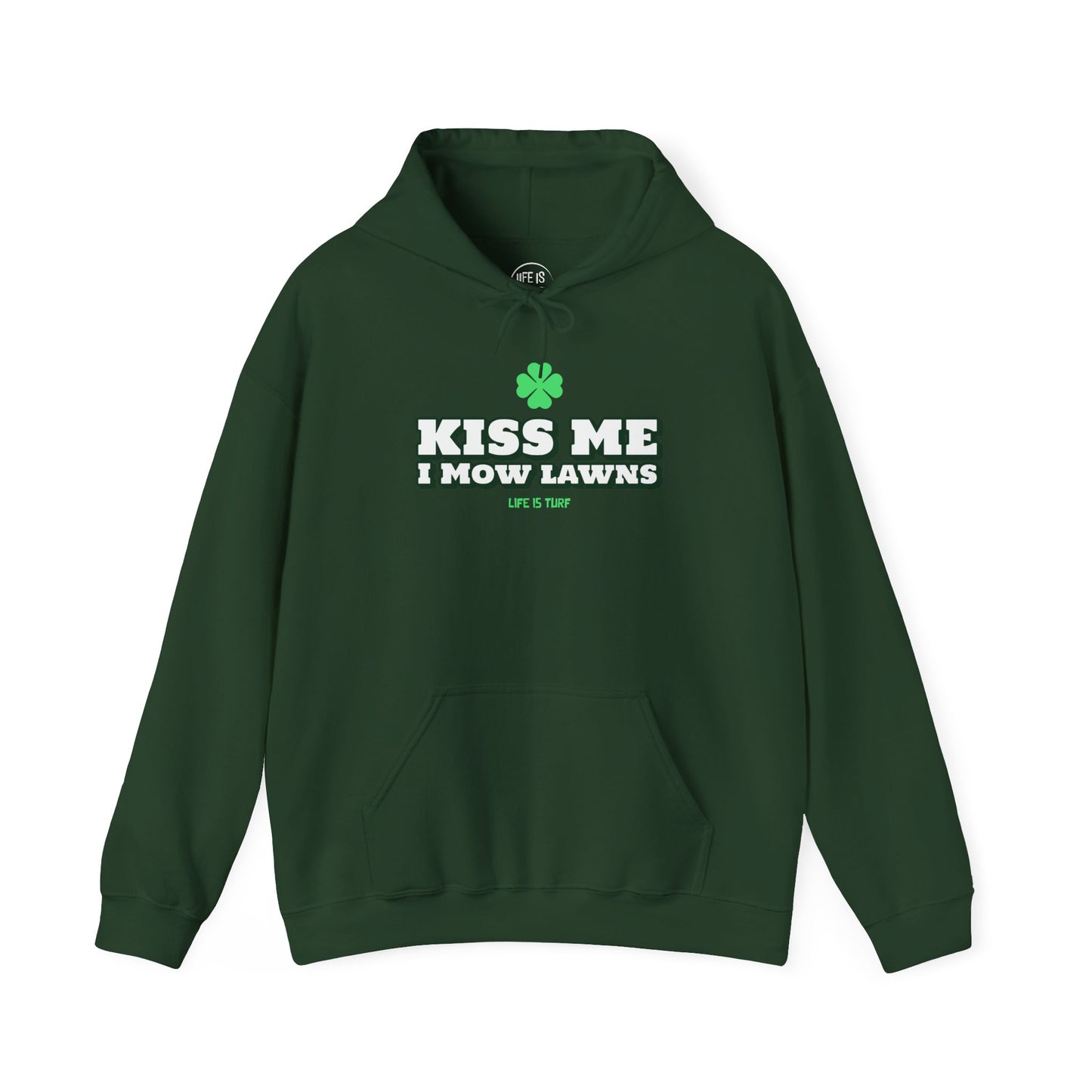 Kiss Me I Mow Lawns - Hoodie