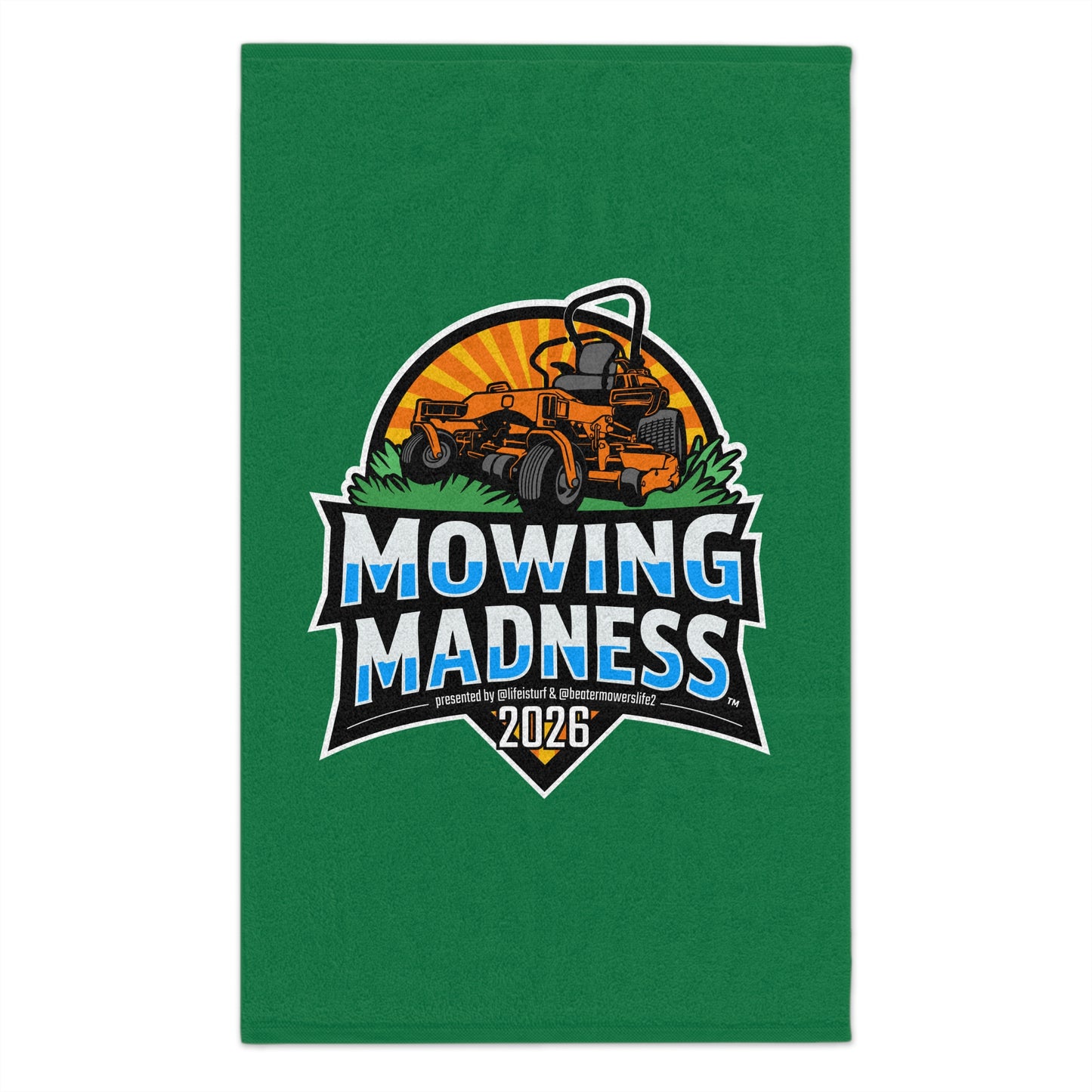 Mowing Madness 2026 – Rally Towel
