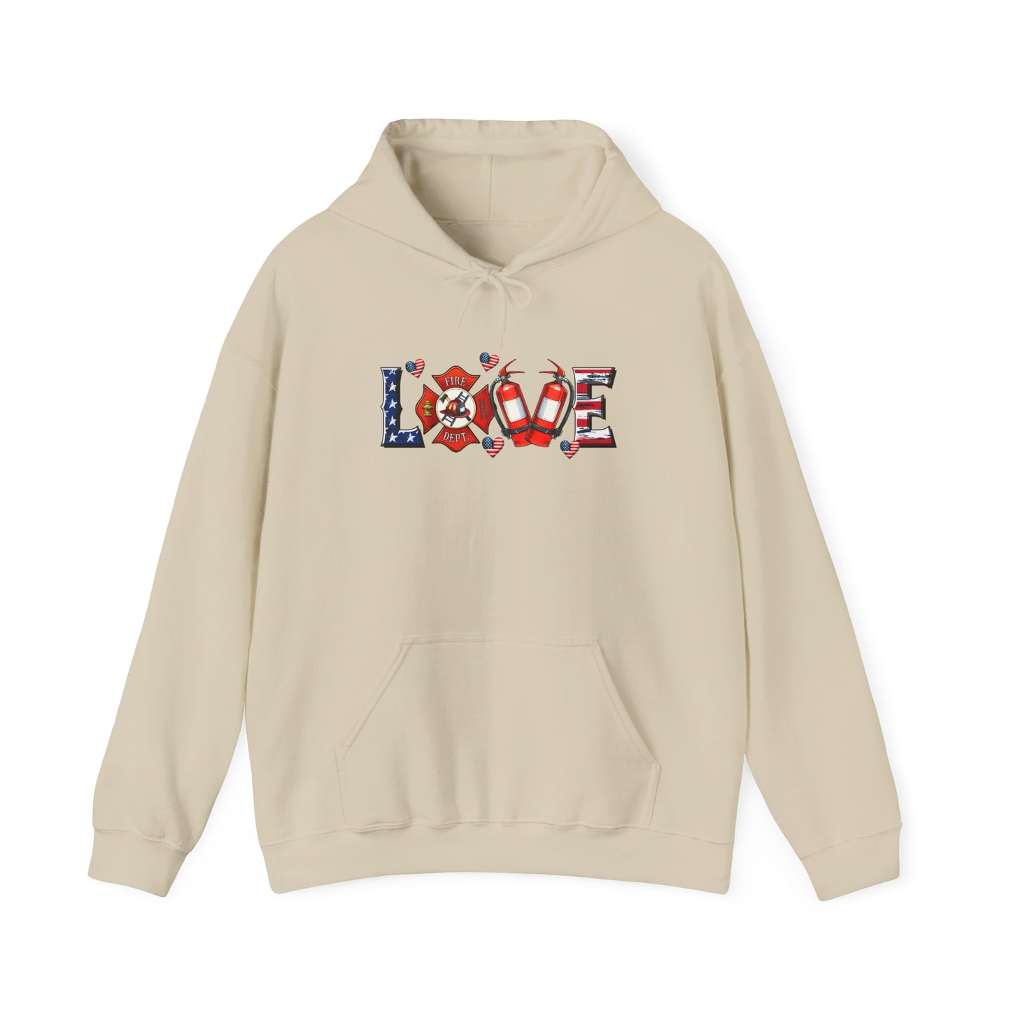 Firefighter Love - Hoodie