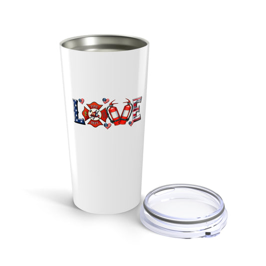 Firefighter Love - 20oz Tumbler