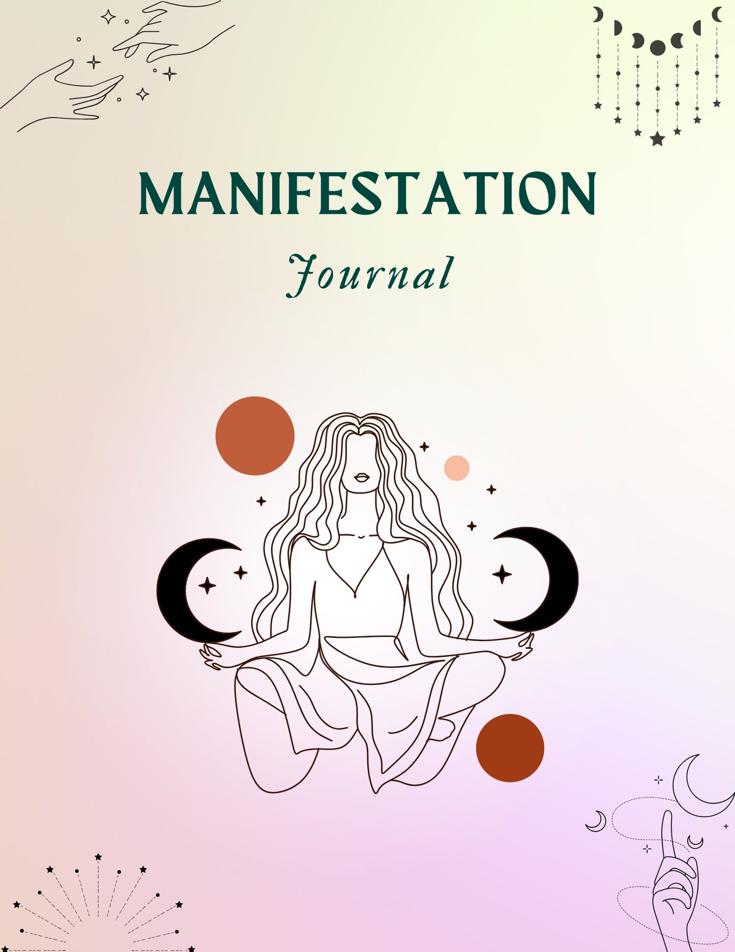 2025 Digital Manifestation Journal | Align Your Mind, Manifest Your Future | Planner