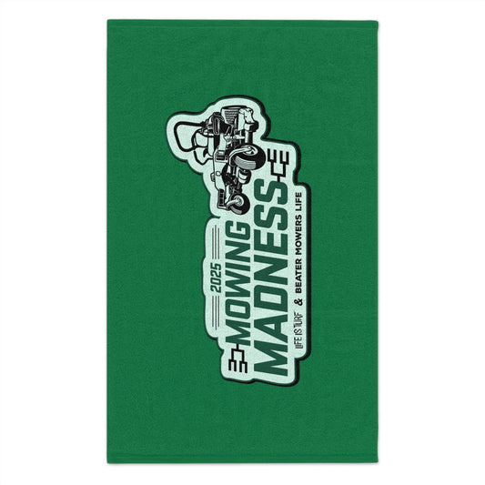 Mowing Madness - Golf Towel