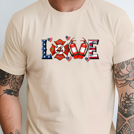 Firefighter Love - Tee