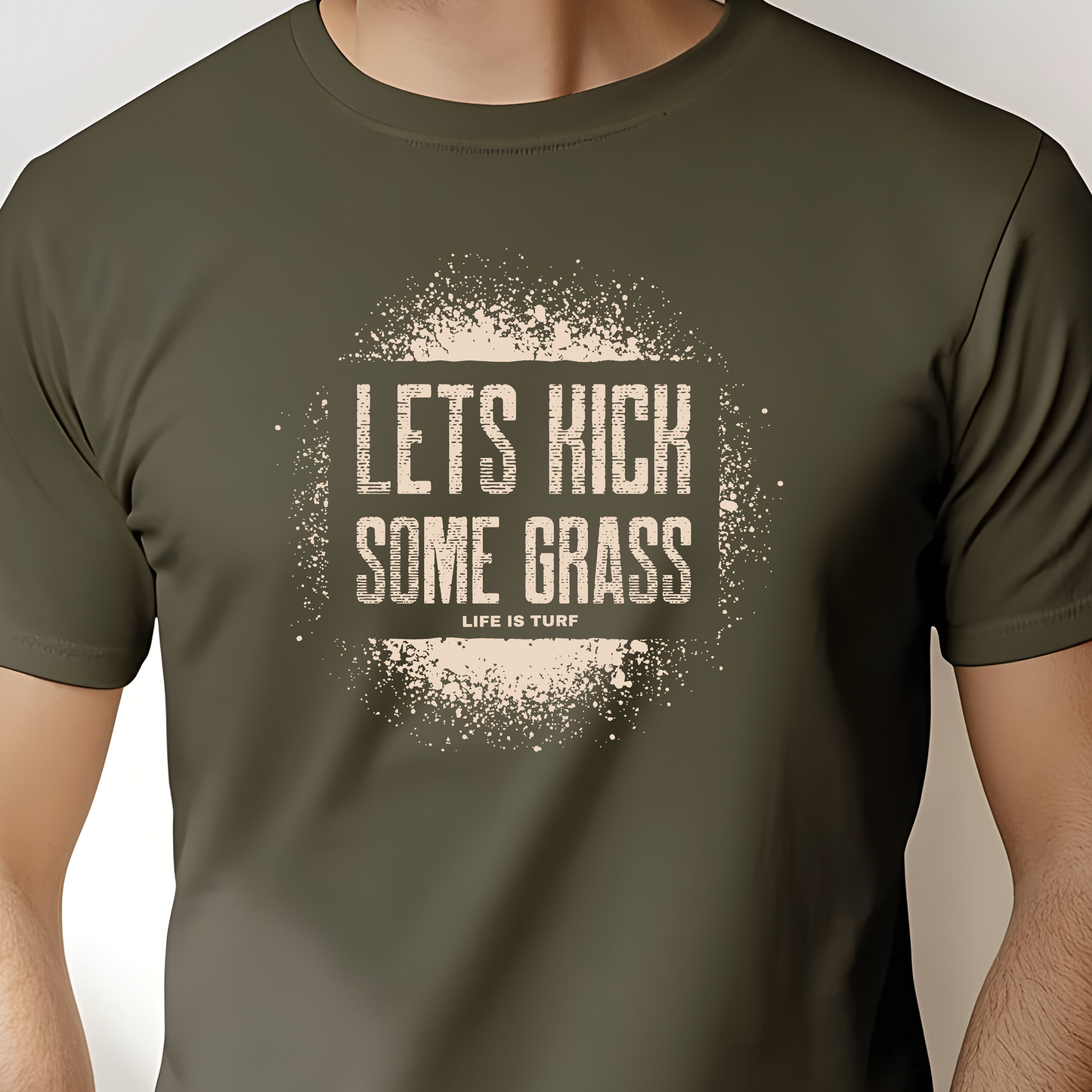 Let's Kick Some Grass - Tee