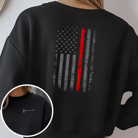 Firefighter Thin Red Line - Sweatshirt