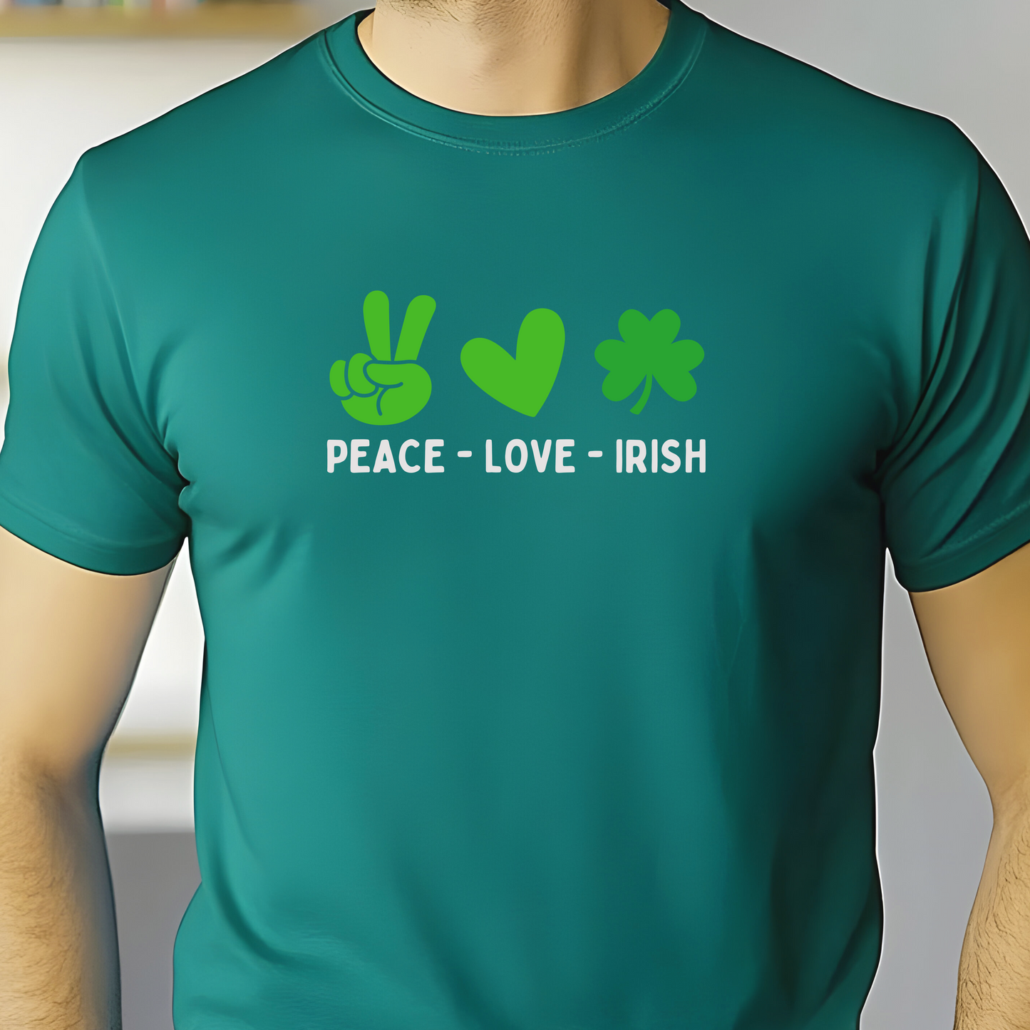 Peace Love & Irish - Tee