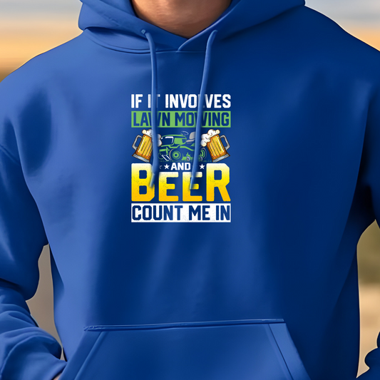 Mowing & Beer - Hoodie