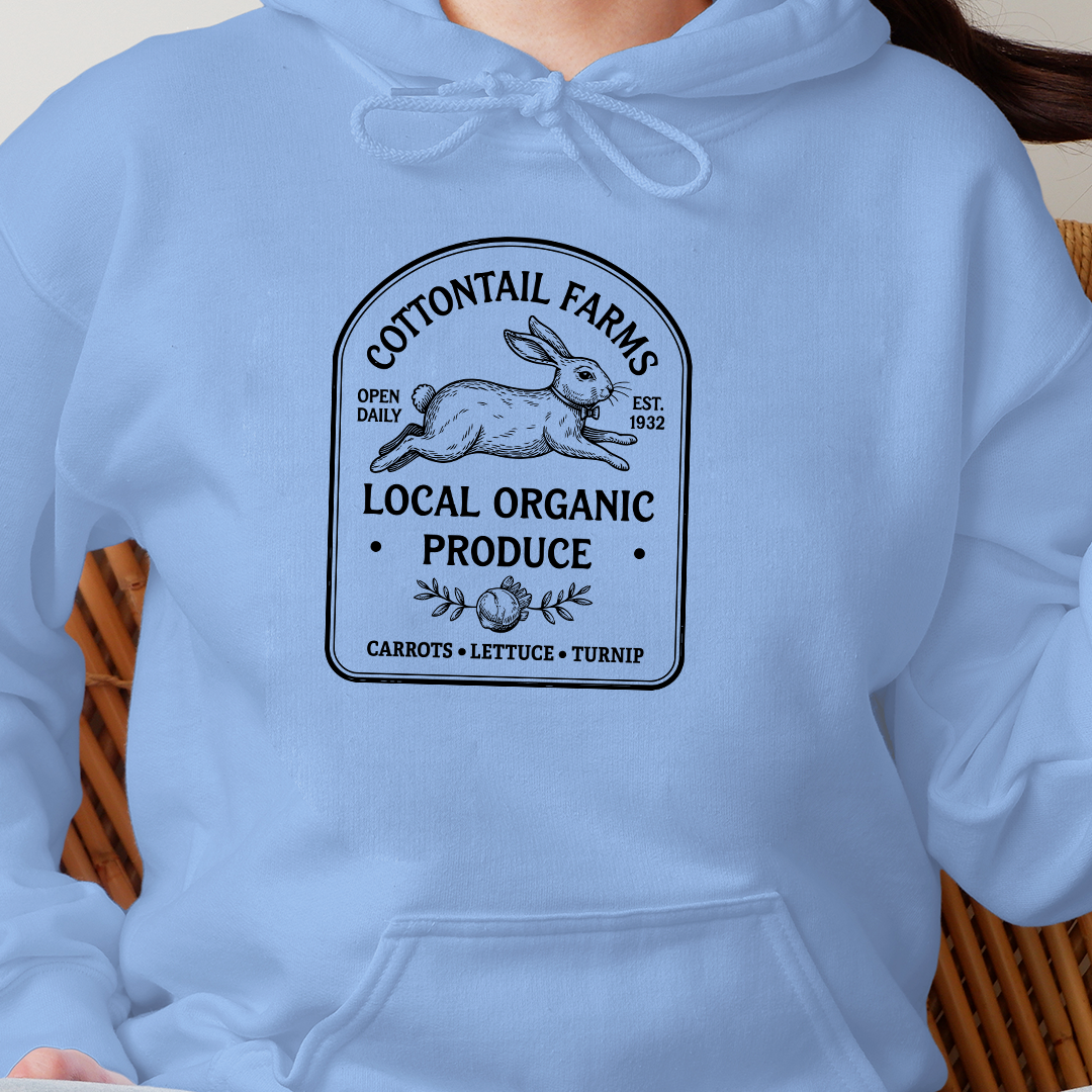 Cottontail Farms Local Organic Produce - Hoodie