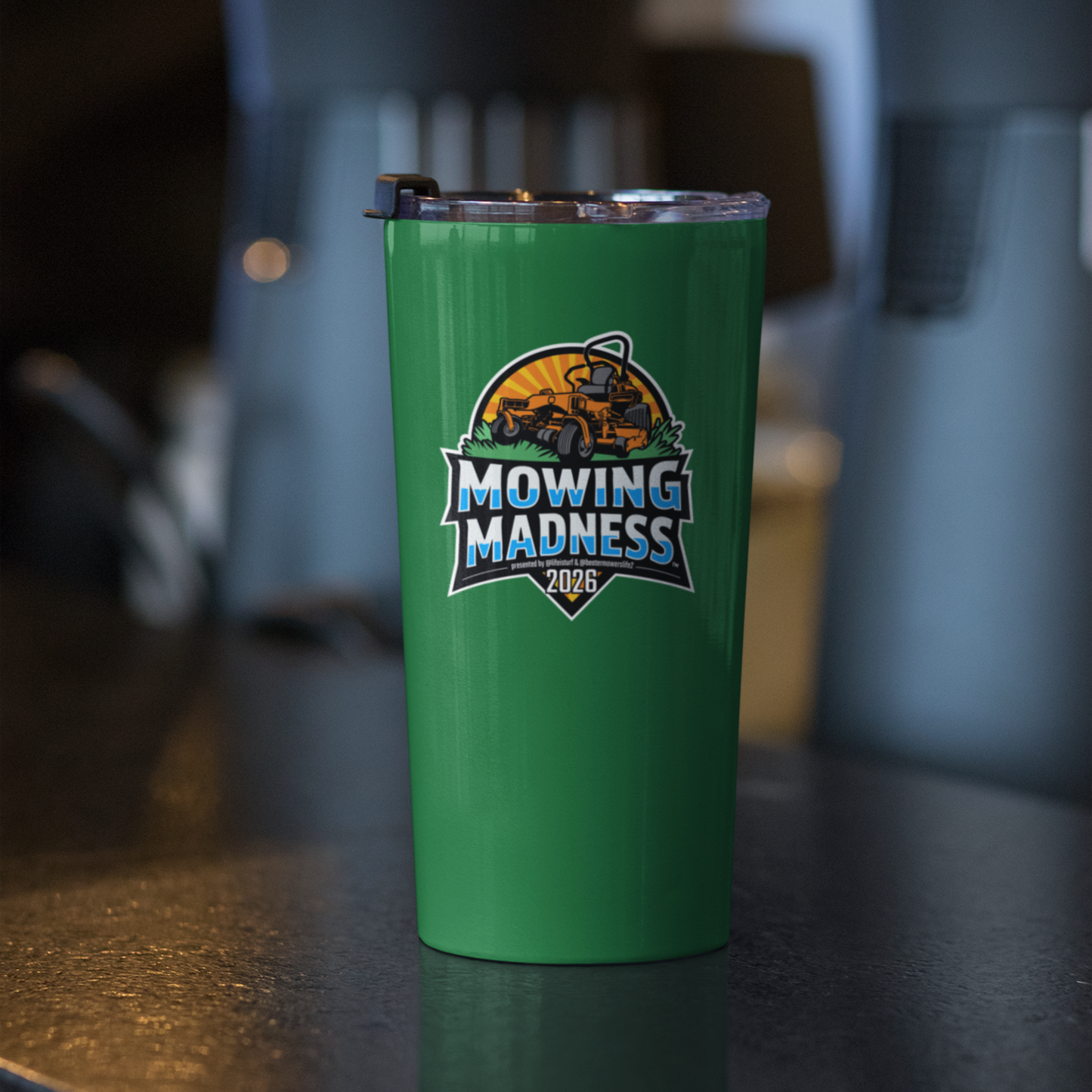 Mowing Madness 2026 – 20oz Tumbler