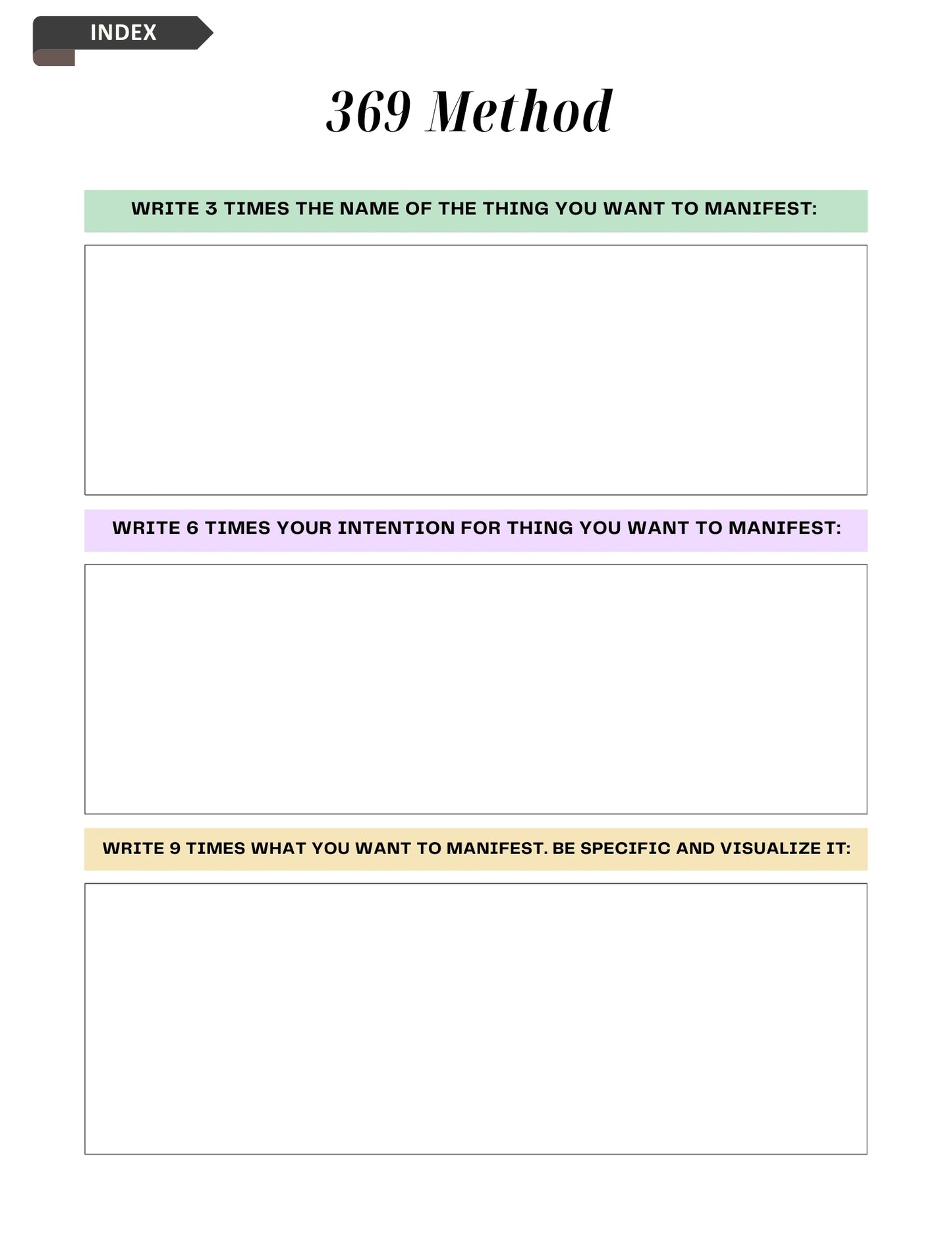 2025 Digital Manifestation Journal | Align Your Mind, Manifest Your Future | Planner